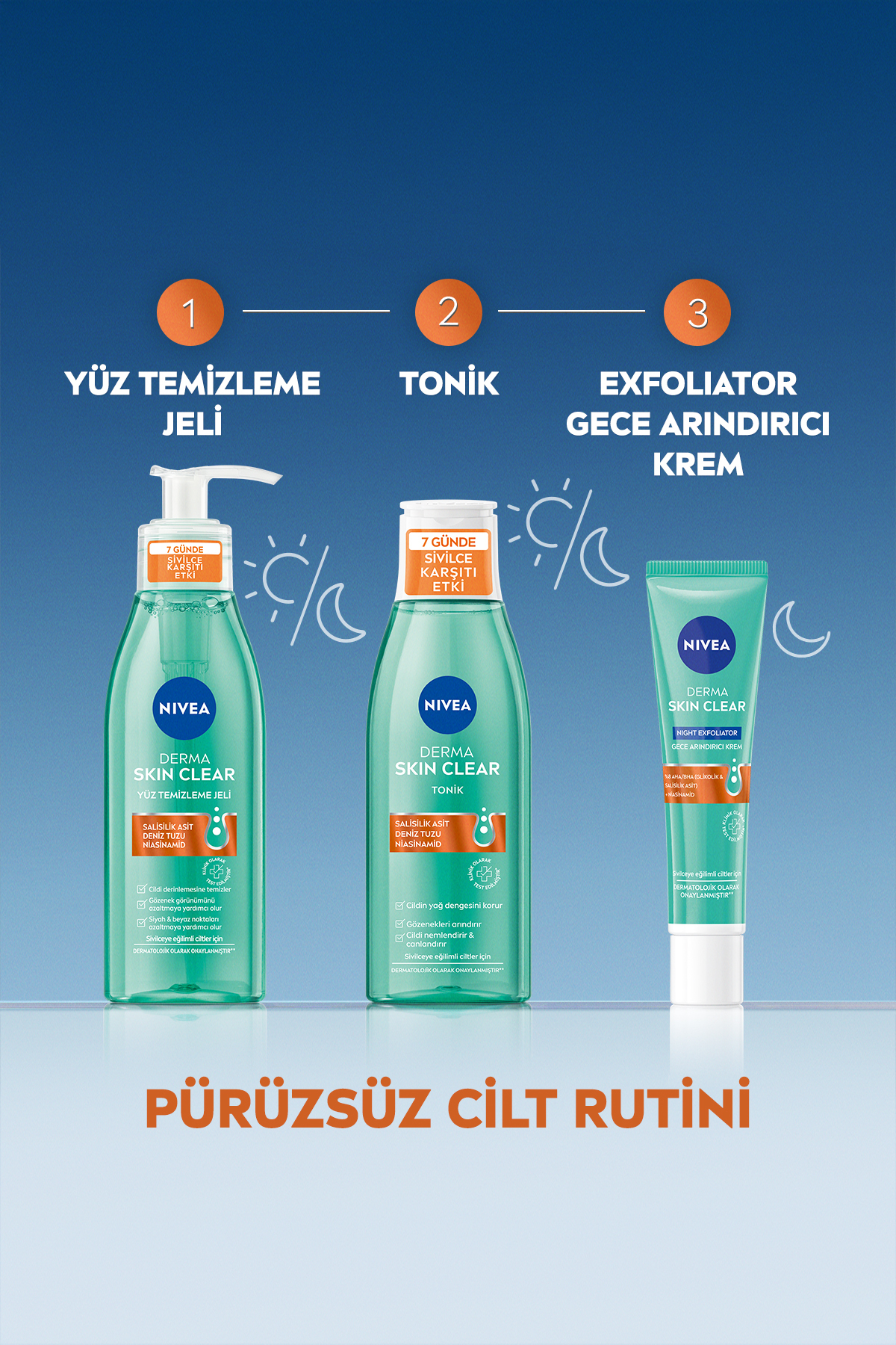 NIVEA DERMA SKIN CLEAR SİVİLCE KAR.YÜZ TEM.JELİ-