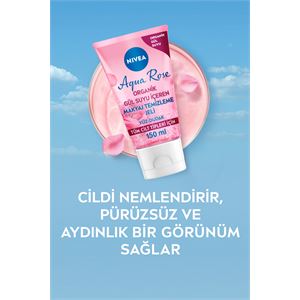 NIVEA AQUA ROSE MAKYAJ TEMİZLEME JELİ 150ML-