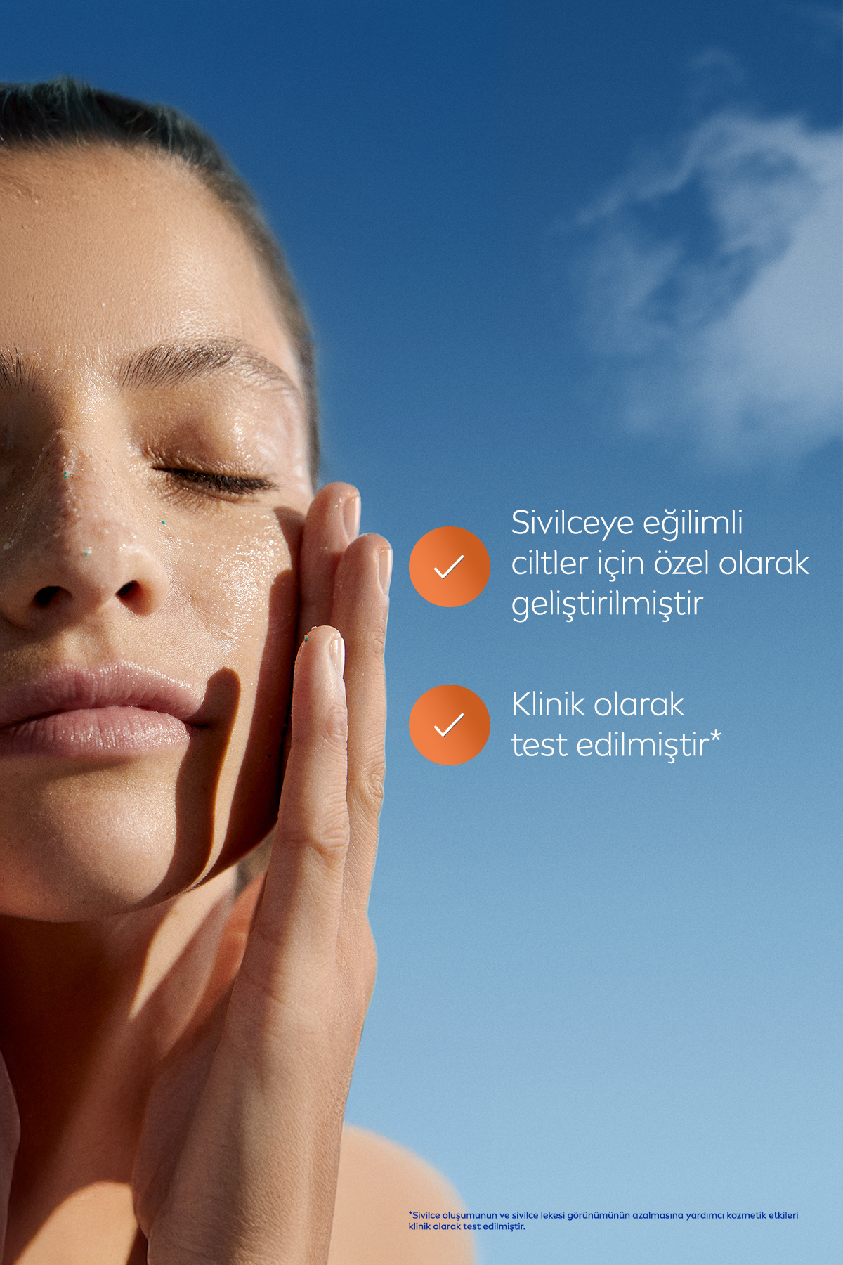NIVEA DERMA SKIN CLEAR SİVİLCE KARŞITI YÜZ TEMİZLEME JELİ 150ML-