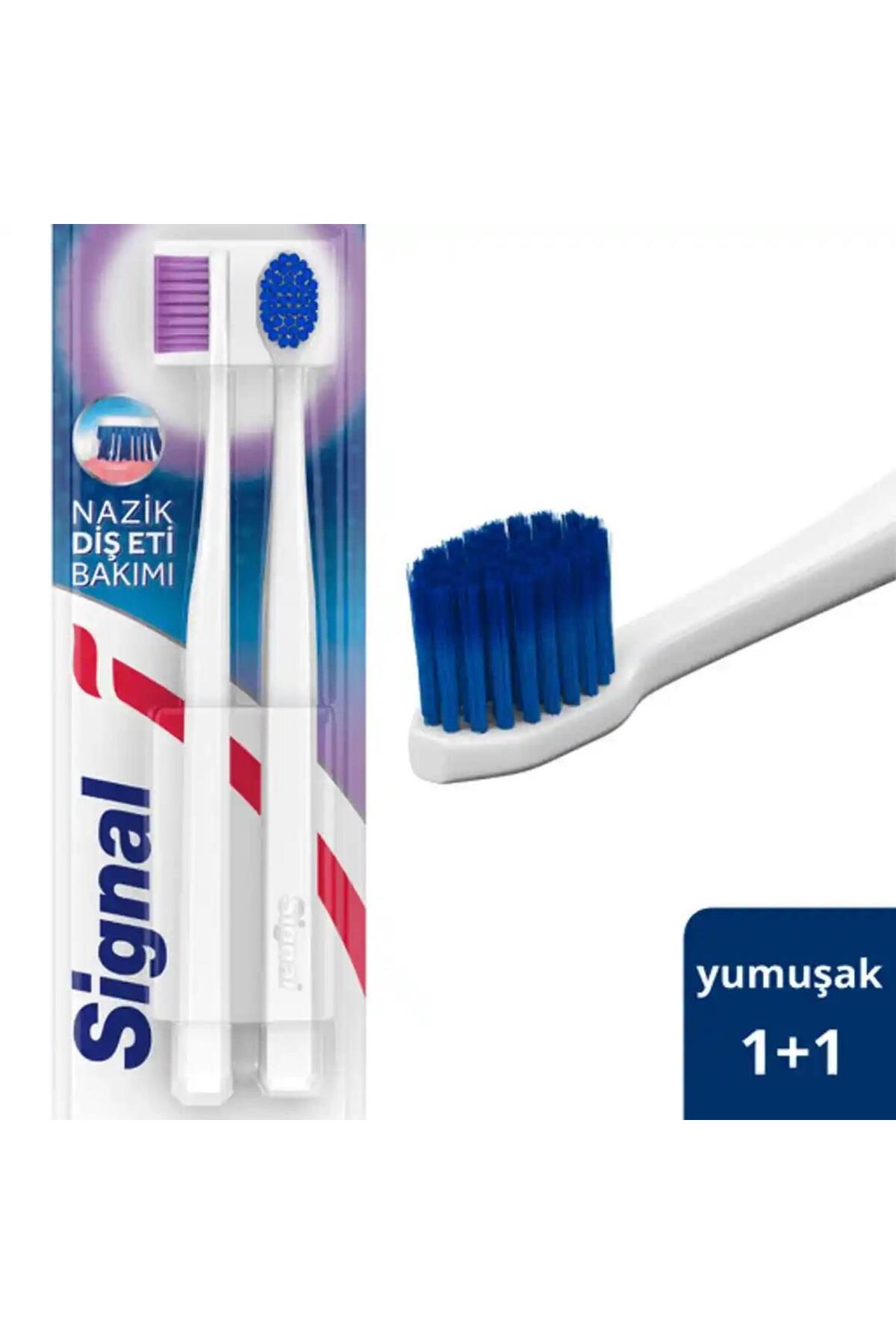 SİGNAL NAZİK DİŞ ETİ BAKIMI 1+1 DİŞ FIRÇASI-