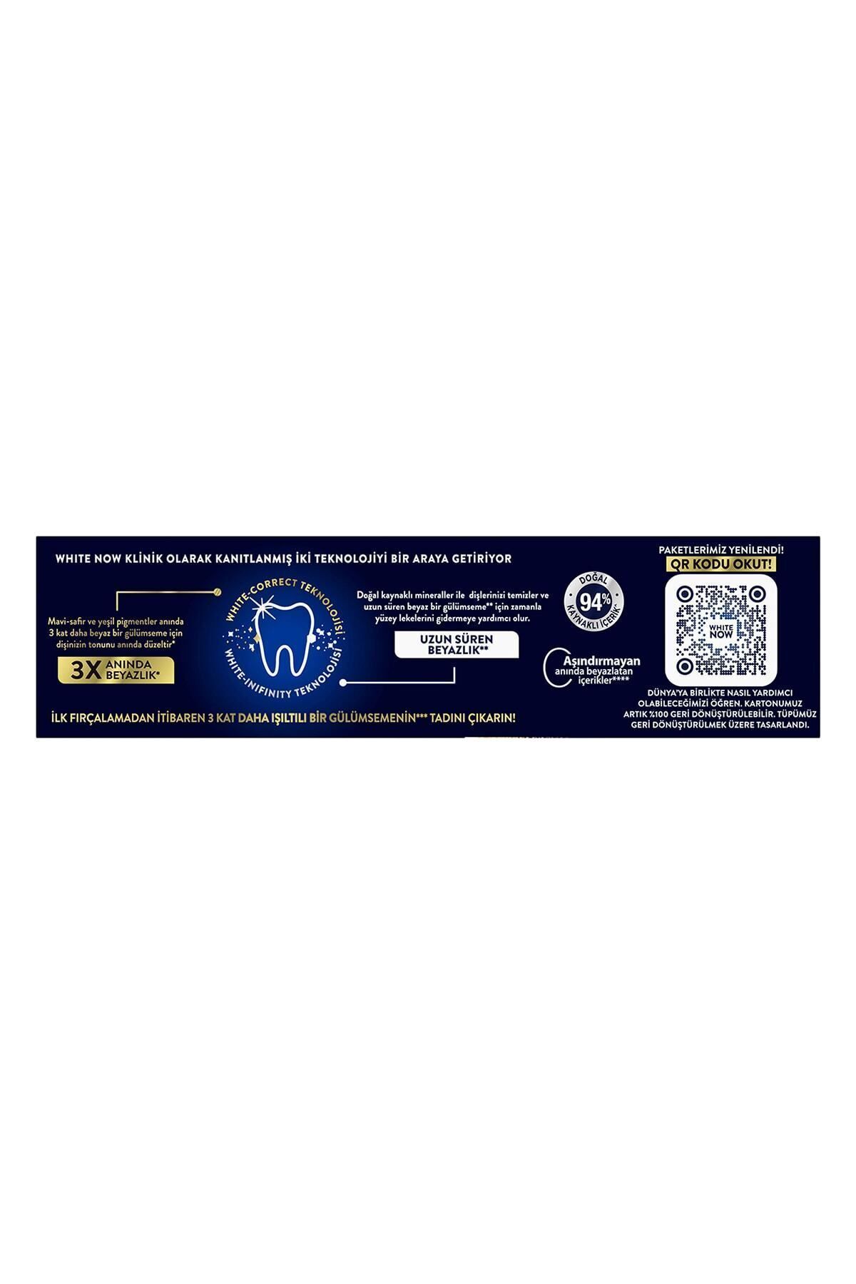 SİGNAL DİŞ MACUNU WHİTE NOW GOLD ANINDA 3 KAT BEYA-