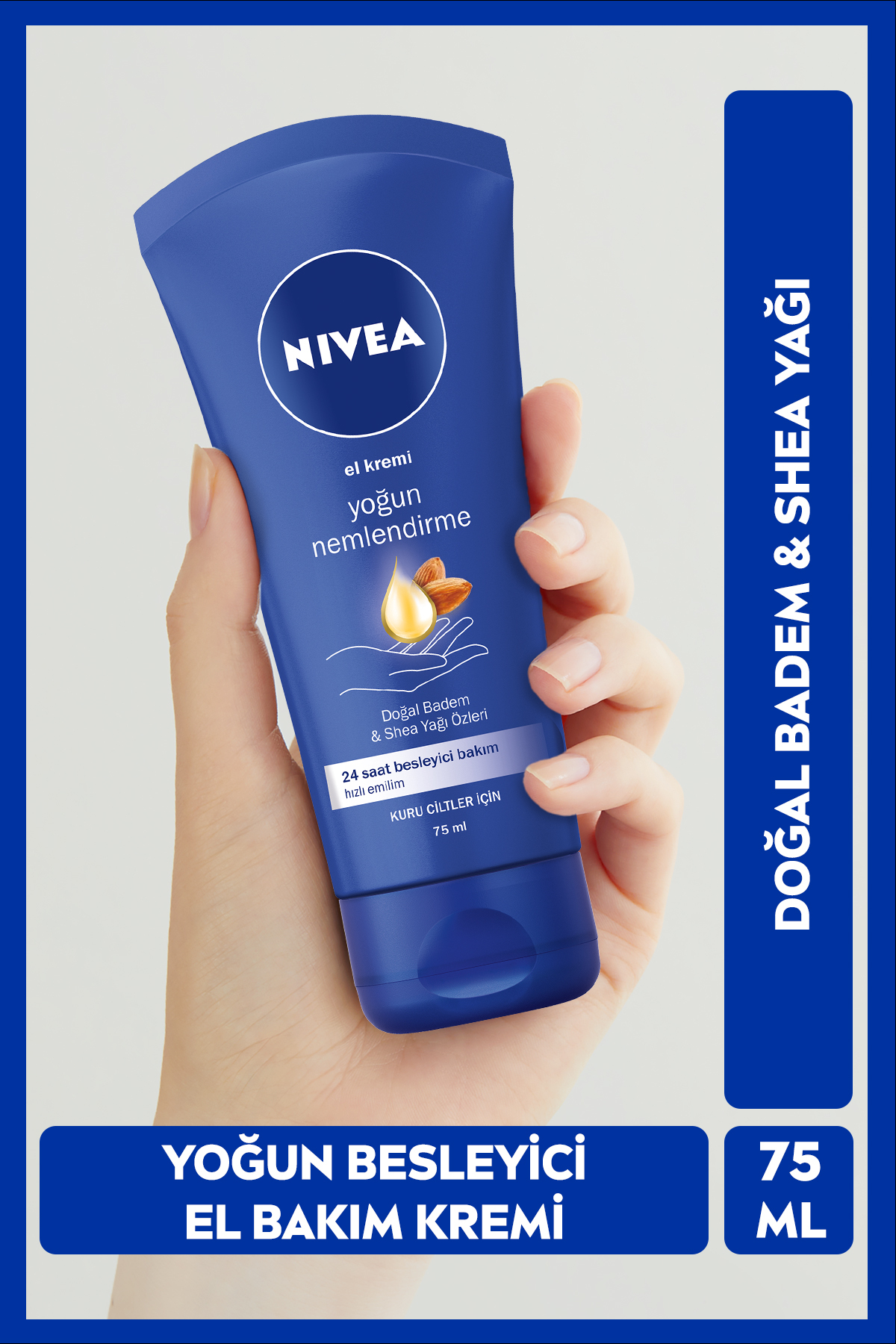 NIVEA YOĞUN NEMLENDİRME EL KREMİ 75ML-