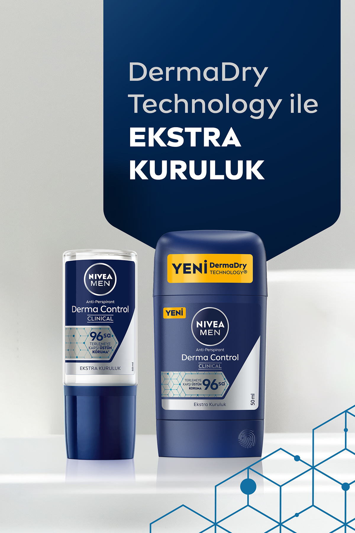 NIVEA MEN DERMA CONTROL CLINICAL ROLL-ON 50ML-