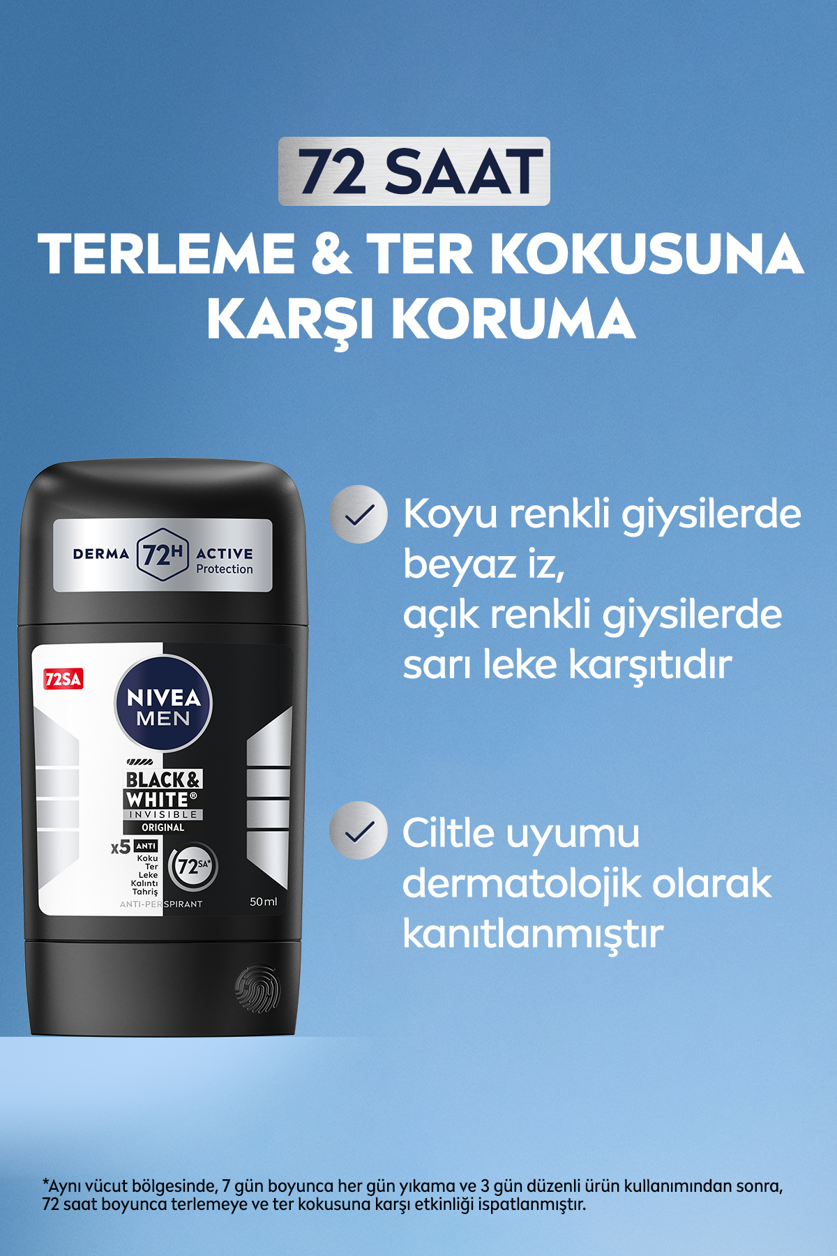 NIVEA BLACK&WHITE INVISIBLE ROLL-ON 50ML-