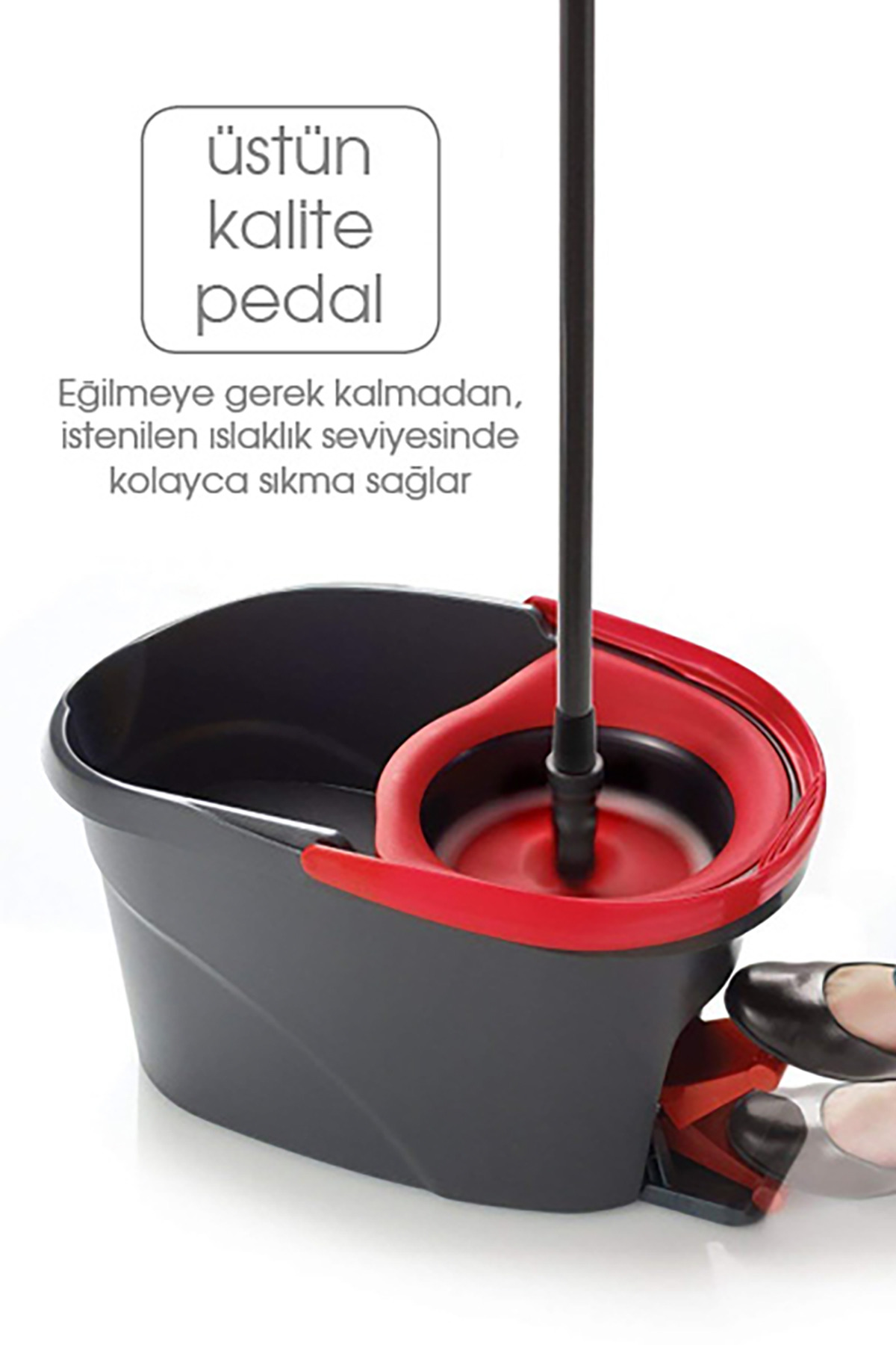 Vileda Turbo Pedallı Temizlik Seti-