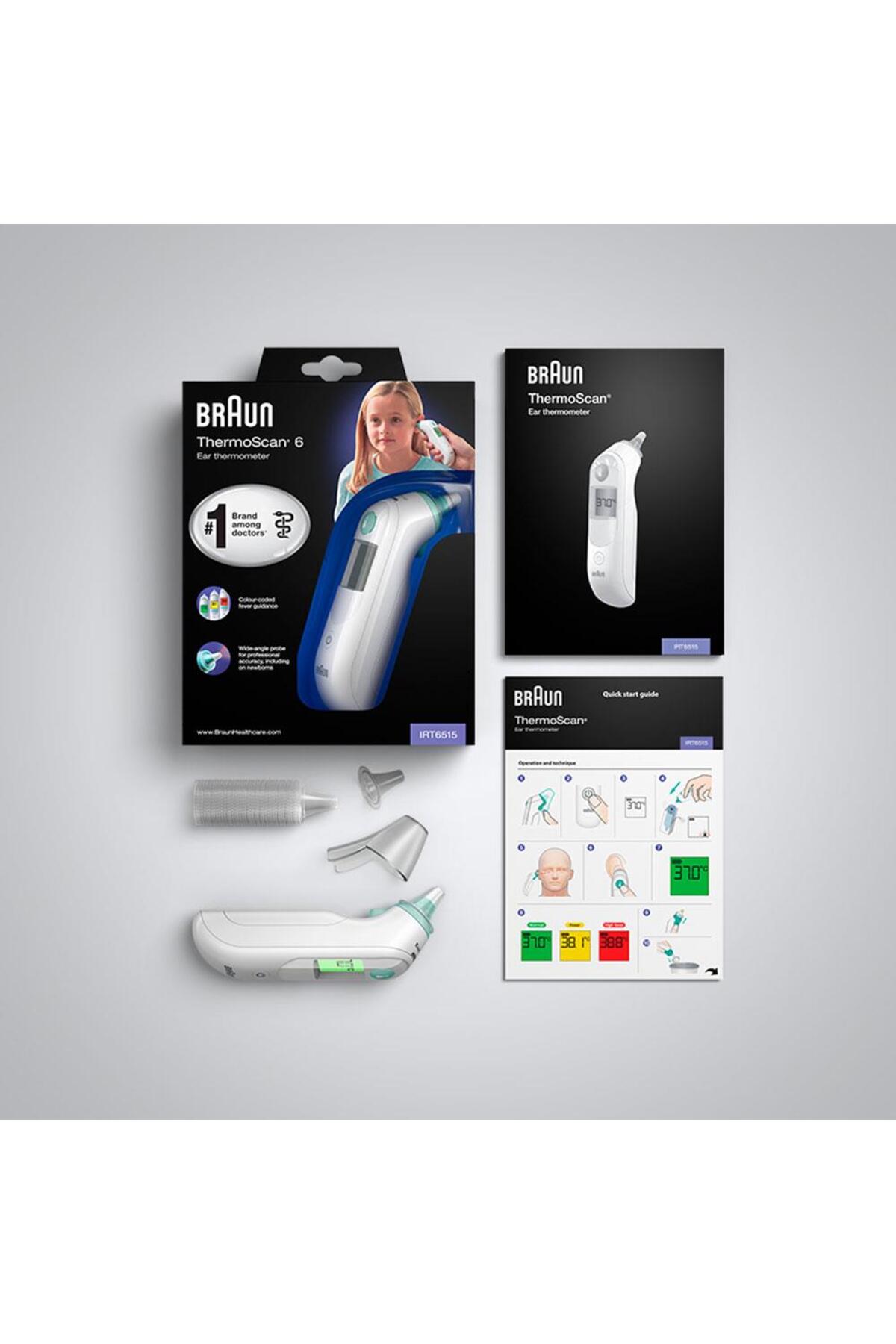 Braun Irt 6515 Thermoscan Kulaktan Ateş Ölçer-