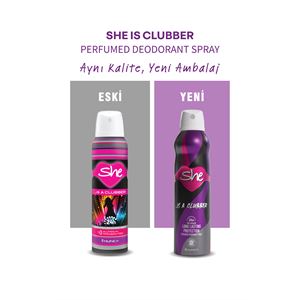 She Clubber Kadın Deodorant 150 Ml-
