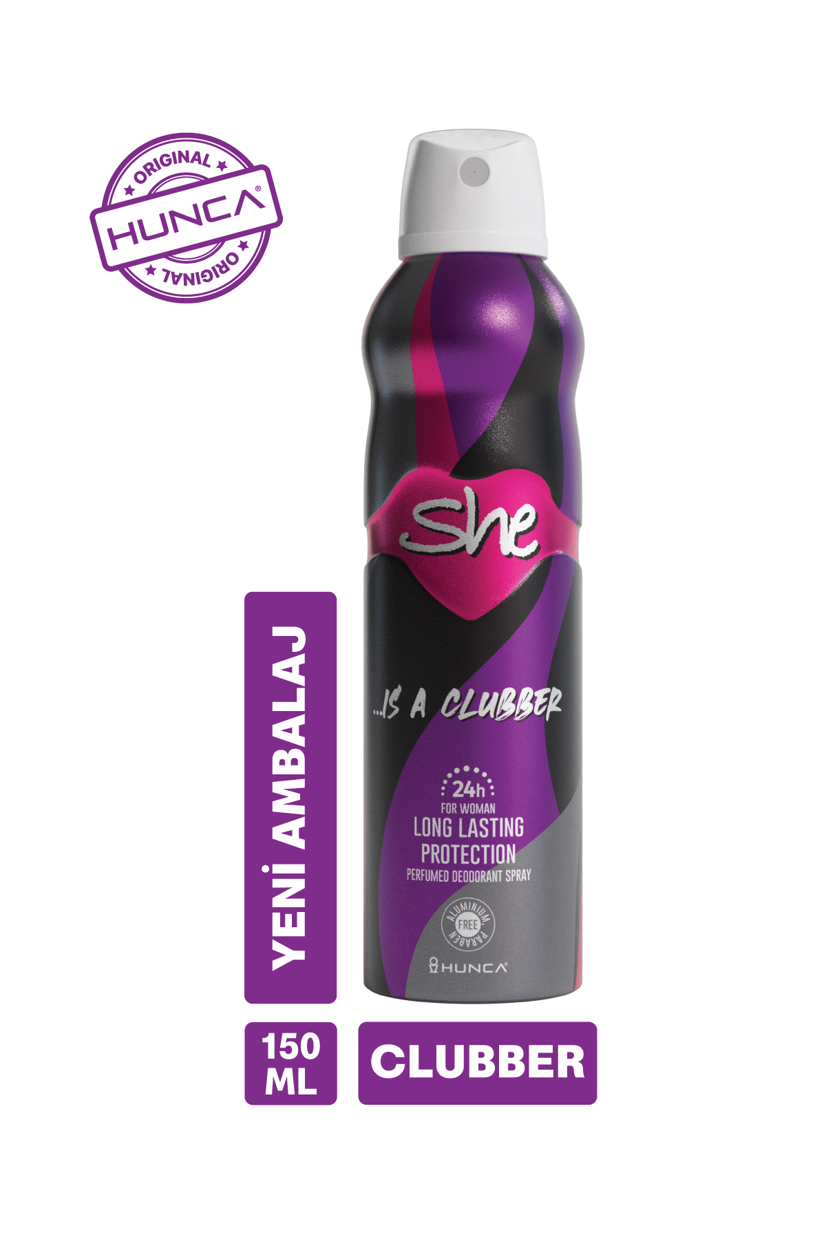 She Clubber Kadın Deodorant 150 Ml-