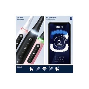 Oral-B iO 5 Şarjlı Diş Fırçası - Beyaz-