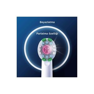 Oral-B Pro 3d White X-filament Şarjlı Diş Fırçası Yedek Başlığı 2 Adet-