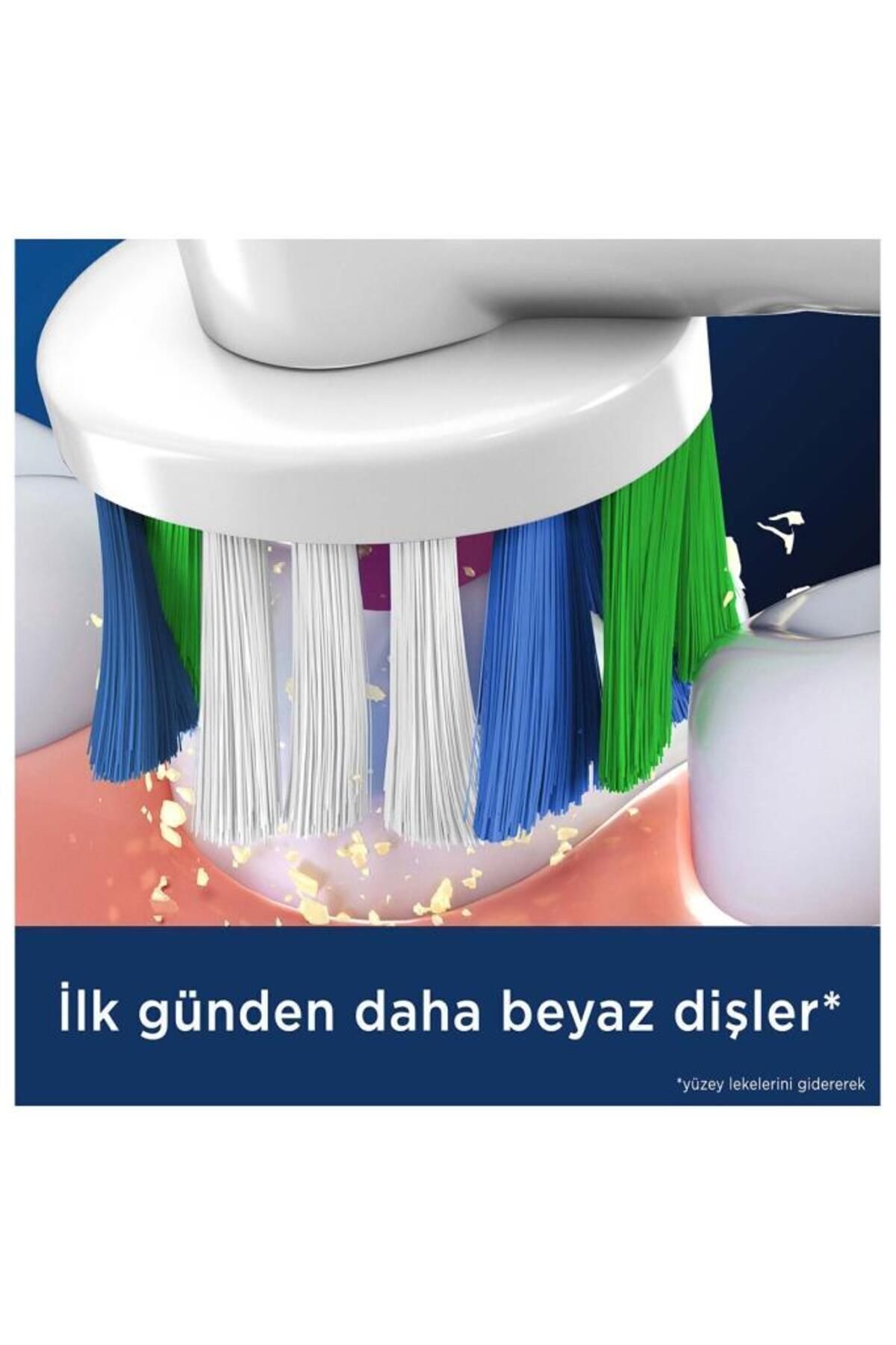 Oral-B Pro 3d White X-filament Şarjlı Diş Fırçası Yedek Başlığı 2 Adet-