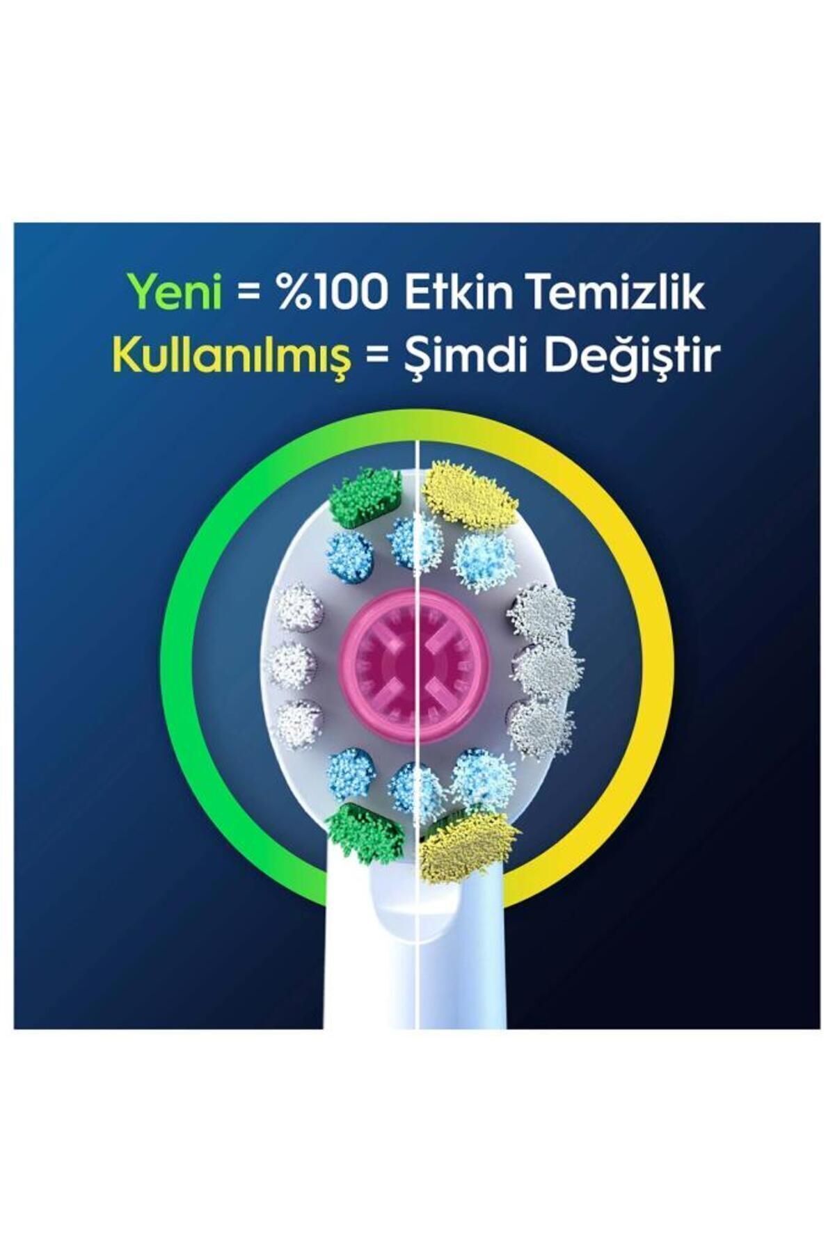 Oral-B Pro 3d White X-filament Şarjlı Diş Fırçası Yedek Başlığı 2 Adet-