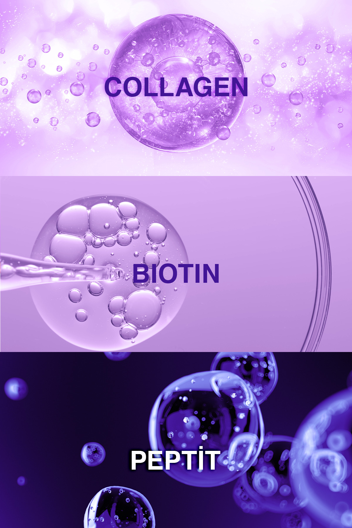 Bioxcin Collagen & Biotin Ekstra Hacim Şampuanı 3 x 300 ml 3 Al 2 Öde - Kolajen Biotin Ince Ve Seyrek Saçlar-