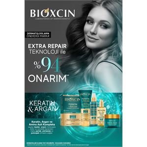 Bioxcin Keratin & Argan Onarıcı Bakım Şampuan 300 ml 3 Al 2 Öde - Yıpranmış Ve Hassas Saçlar-
