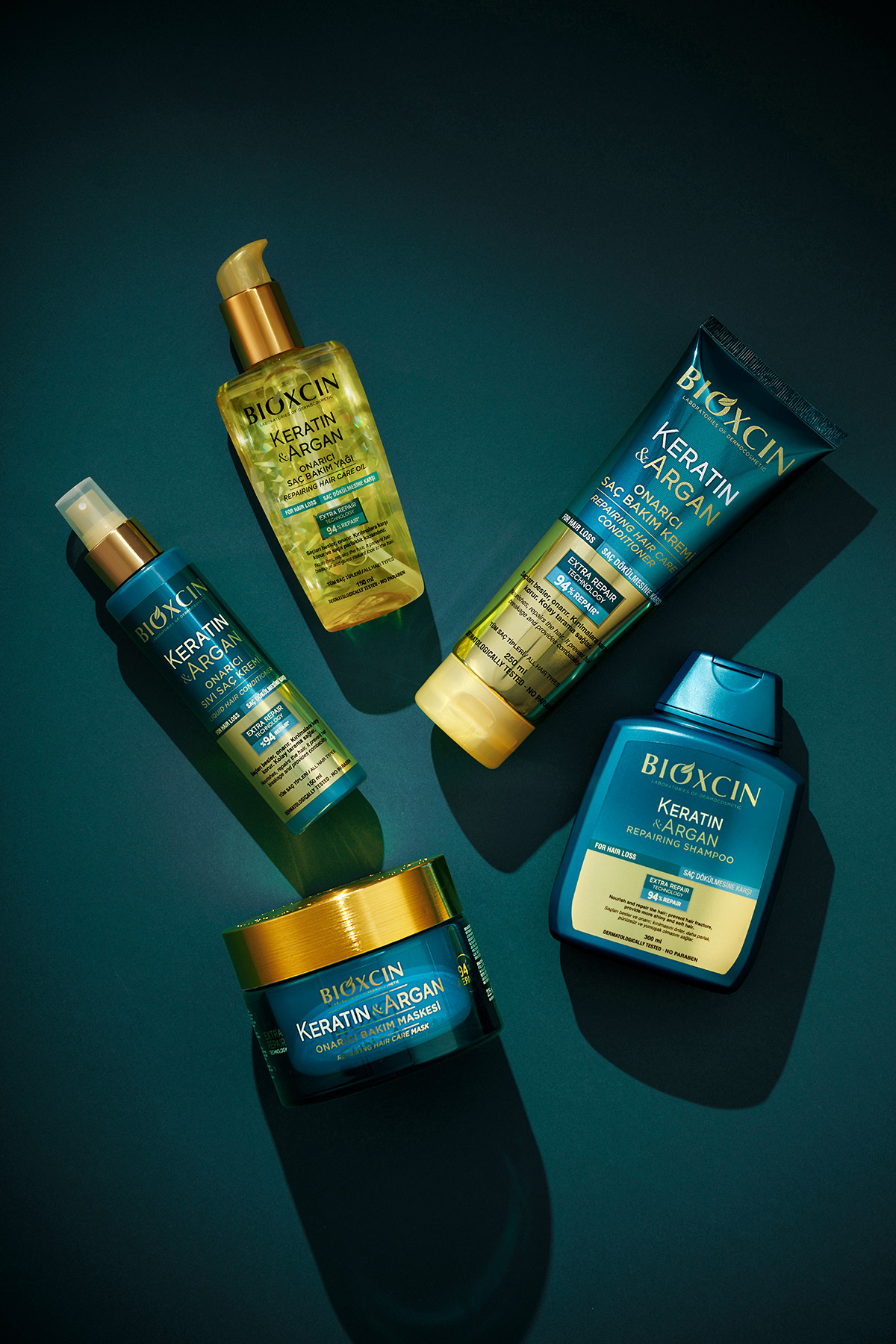 Bioxcin Keratin & Argan Onarıcı Bakım Şampuan 300 ml 3 Al 2 Öde - Yıpranmış Ve Hassas Saçlar-
