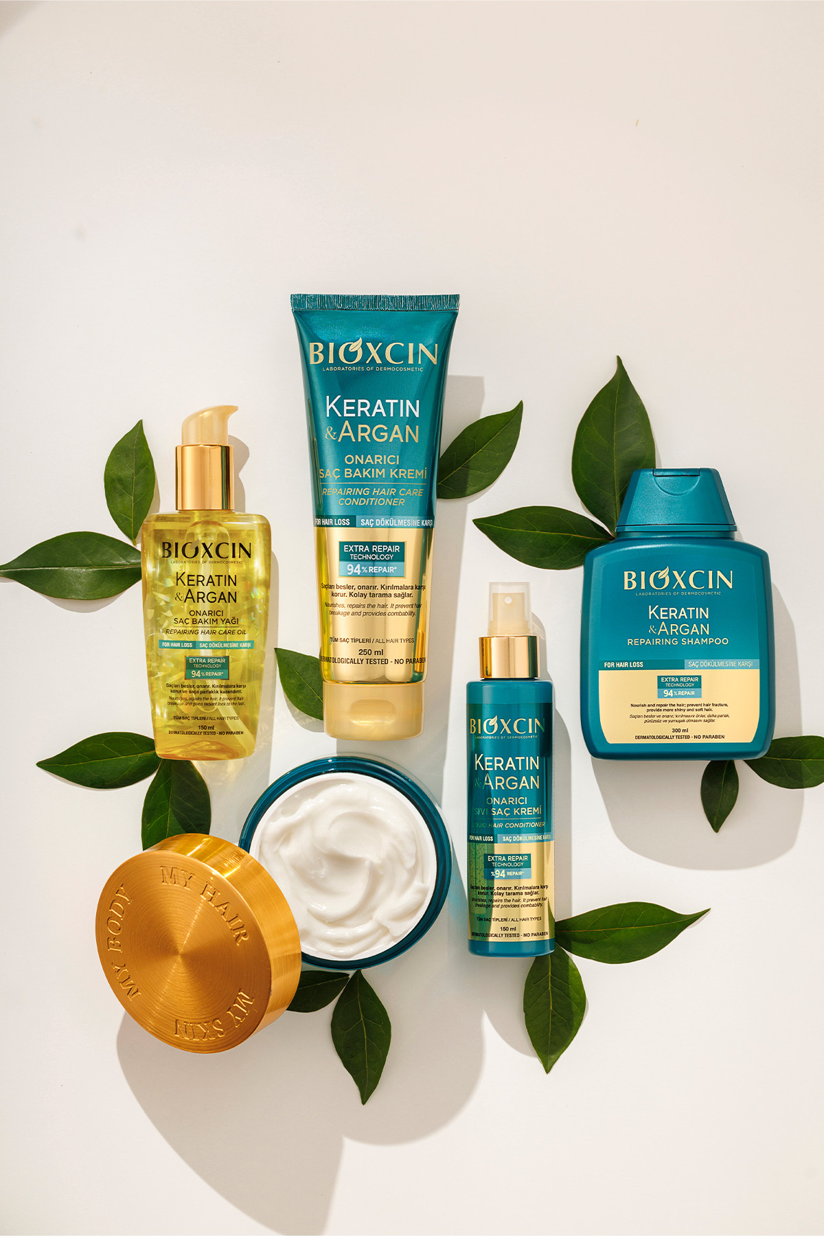 Bioxcin Keratin & Argan Onarıcı Bakım Şampuan 300 ml 3 Al 2 Öde - Yıpranmış Ve Hassas Saçlar-