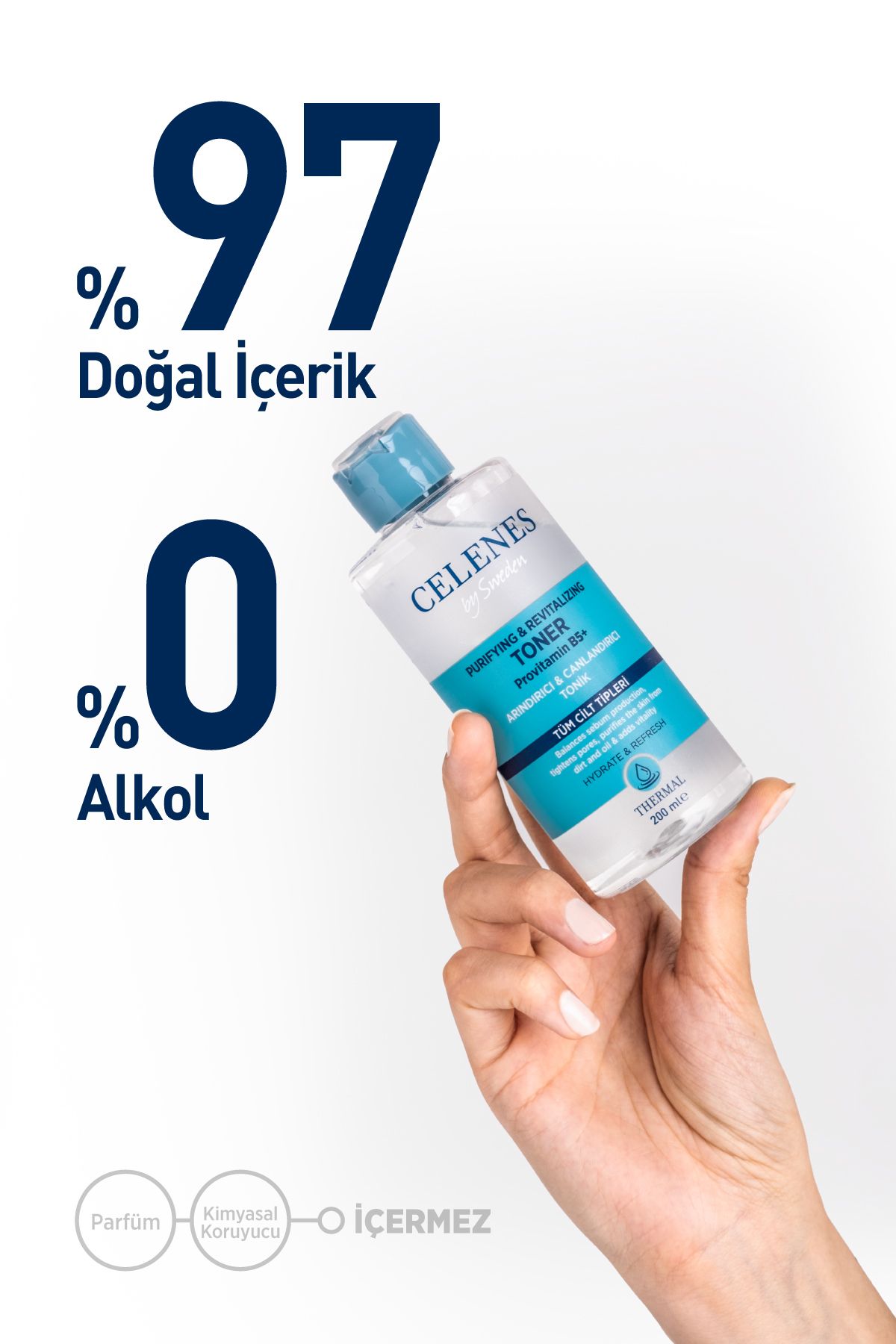 Celenes by Sweden Arındırıcı Ve Canlandırıcı Thermal Tonik 200 ml-