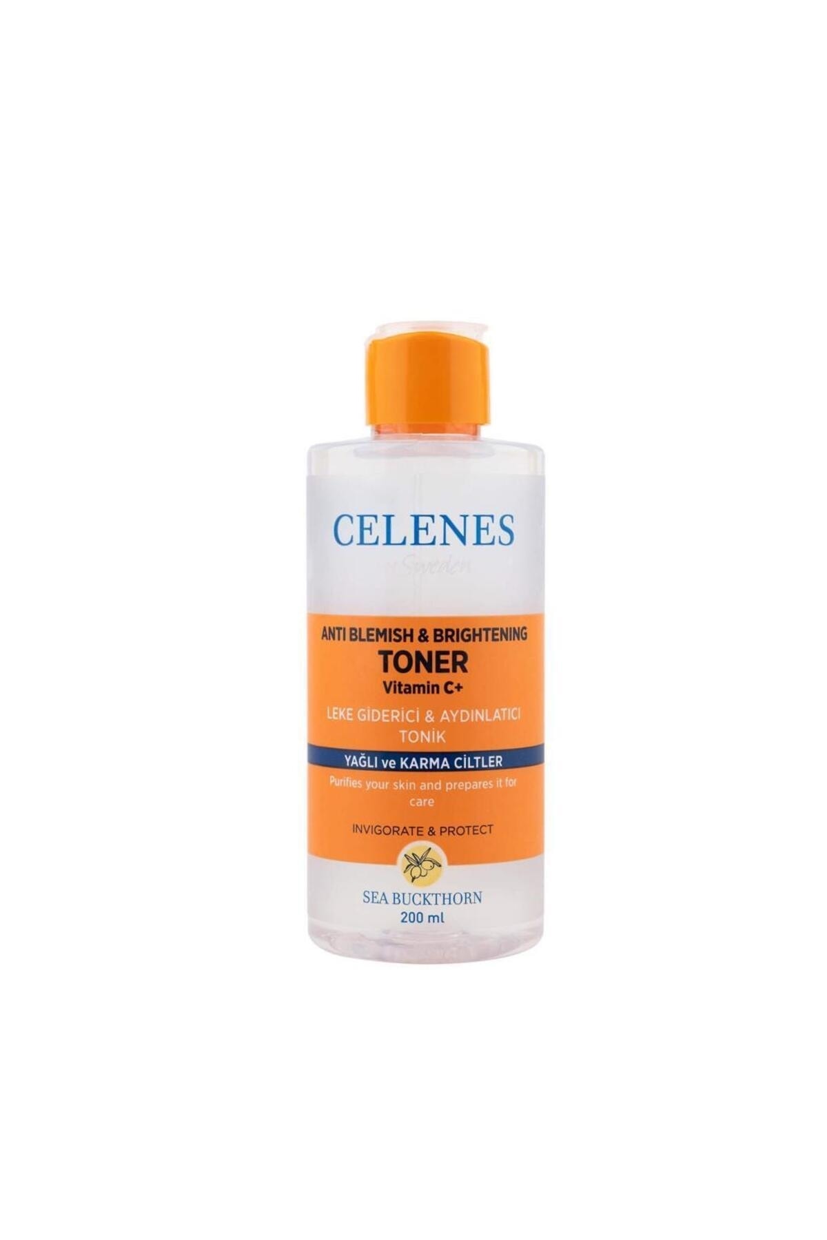Celenes by Sweden Salisilik Asit Ve Niacinamide Içeren  Gözenek Ve Leke Karşıtı Tonik 200 m-