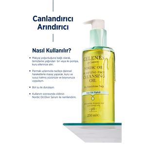 CELENES BY SWEDEN NORDİC OİL ARINDIRICI YÜZ TEMİZLEME YAĞI TÜM CİLT TİPLERİ-