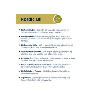 CELENES BY SWEDEN NORDİC OİL ARINDIRICI YÜZ TEMİZLEME YAĞI TÜM CİLT TİPLERİ-