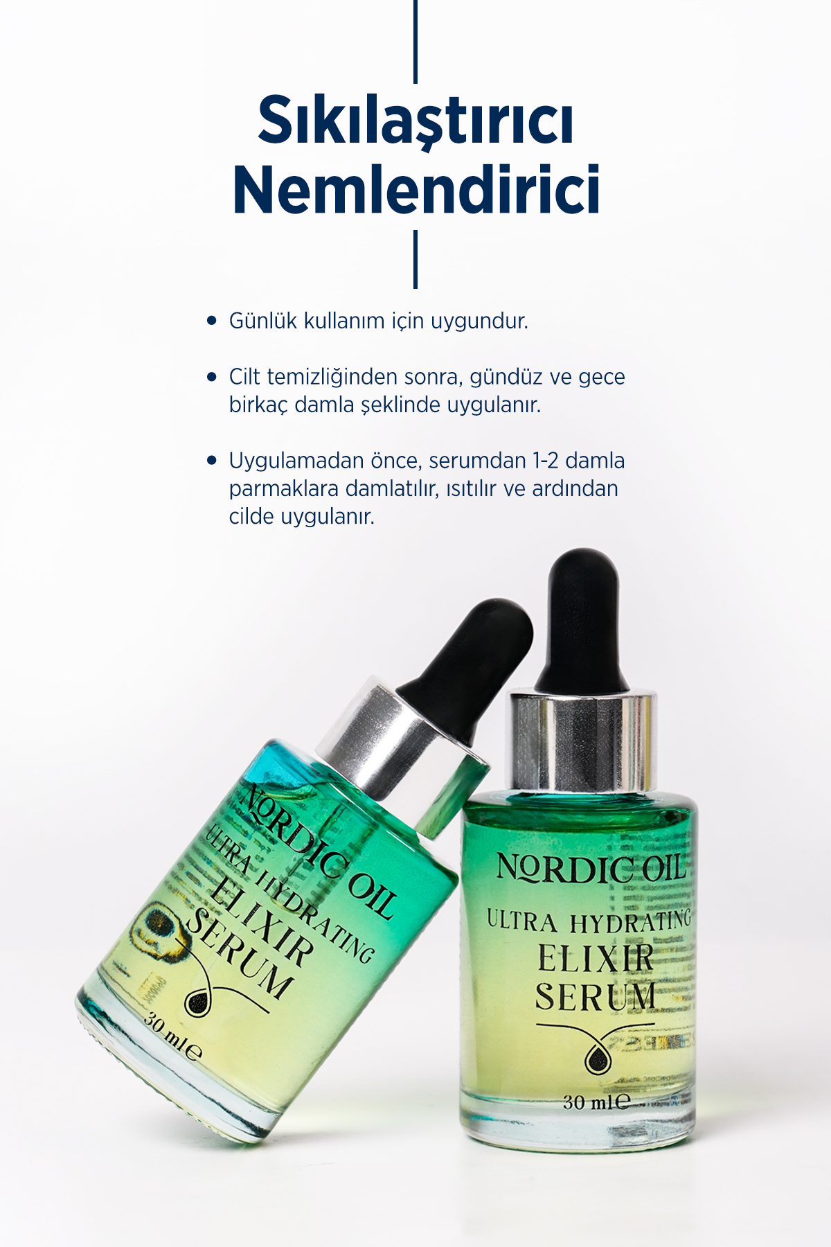 CELENES BY SWEDEN NORDİC OİL ULTRA NEMLENDİRİCİ ELİXİR SERUM-