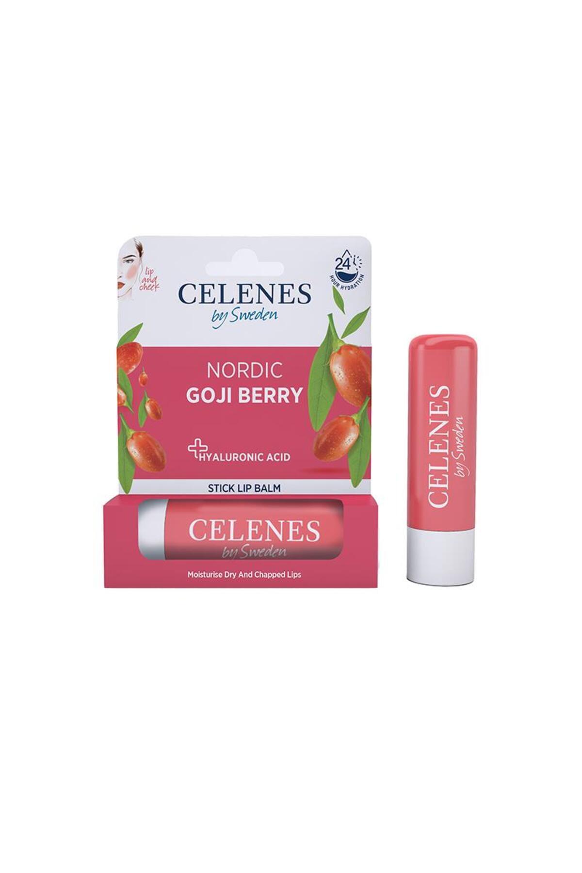 Celenes Nordic Cloudberry Stick Lip Balm-