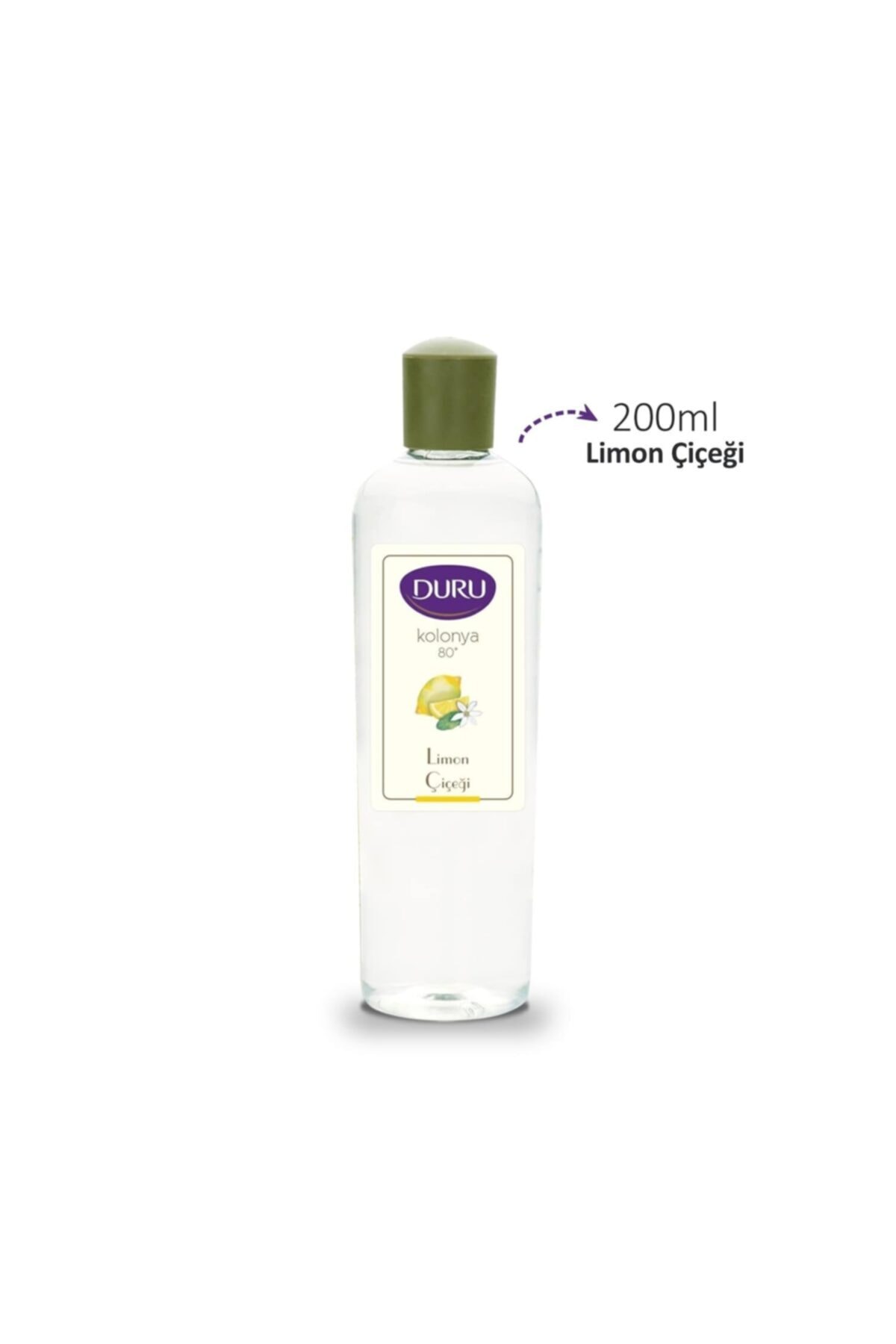 DURU LİMON KOLONYA PET ŞİŞE 200 ML DURU-