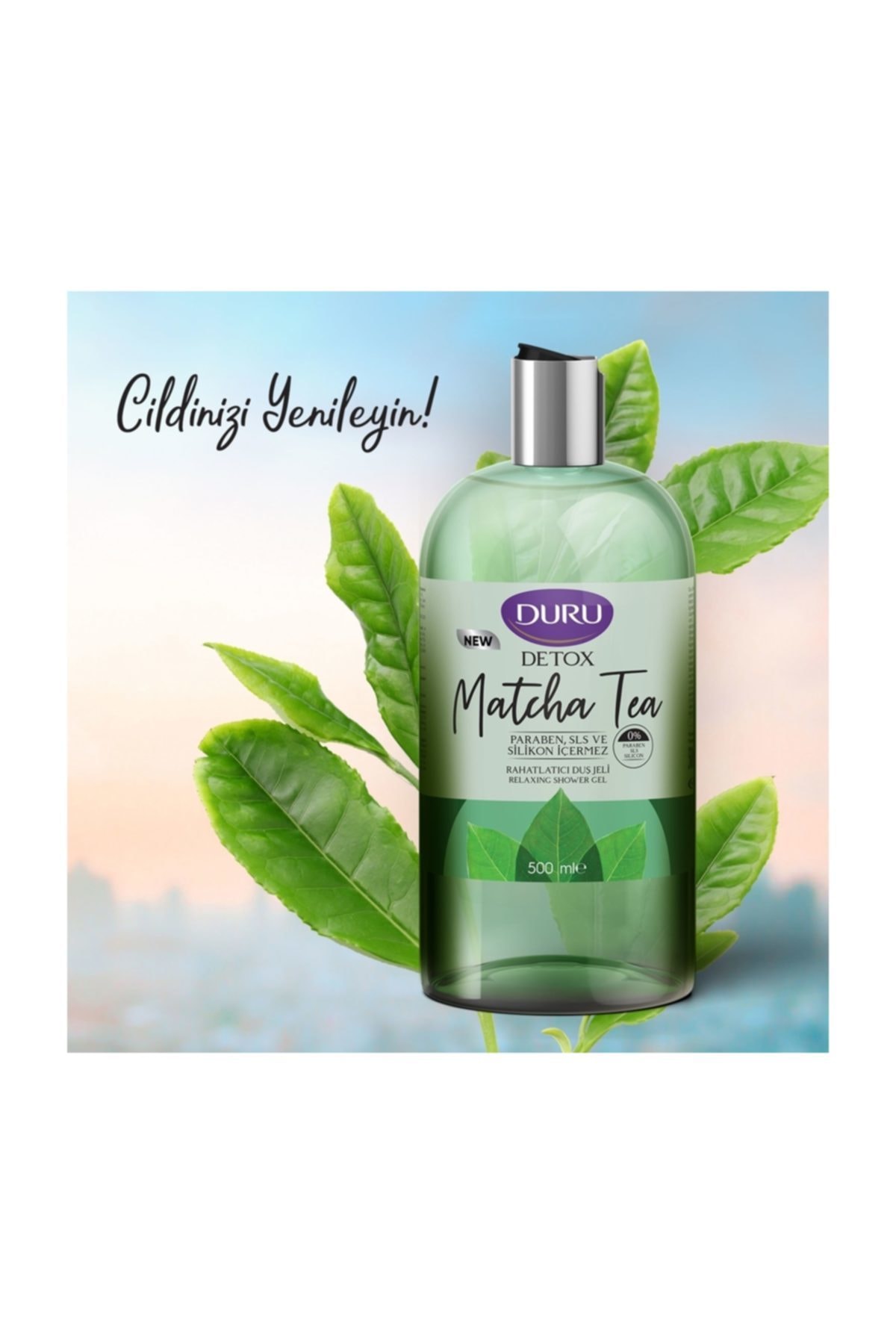 DURU DETOX MATCHA ÇAYI DUŞ JELİ 500 ML-