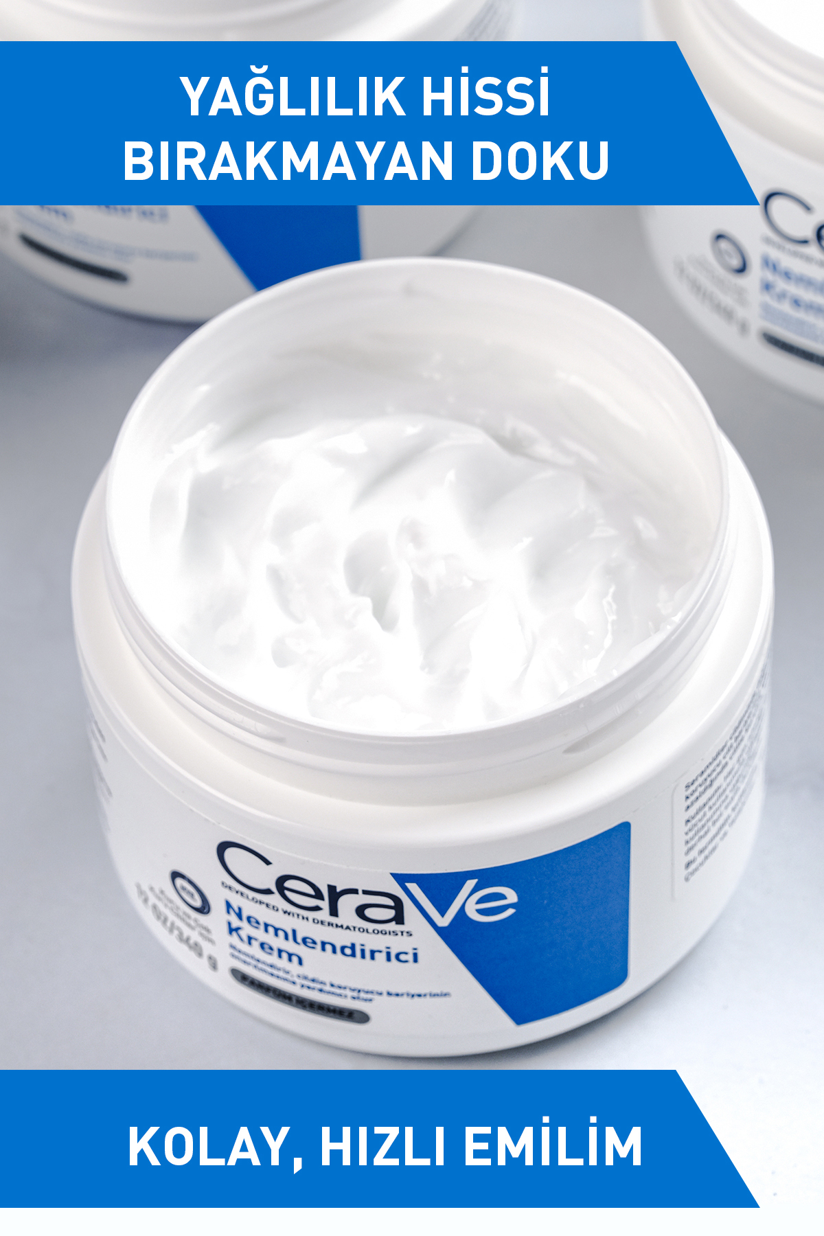 CEREVAKURU CİLTLR SERAMİD-HYALÜRONİK YÜZVÜCT 340GR-