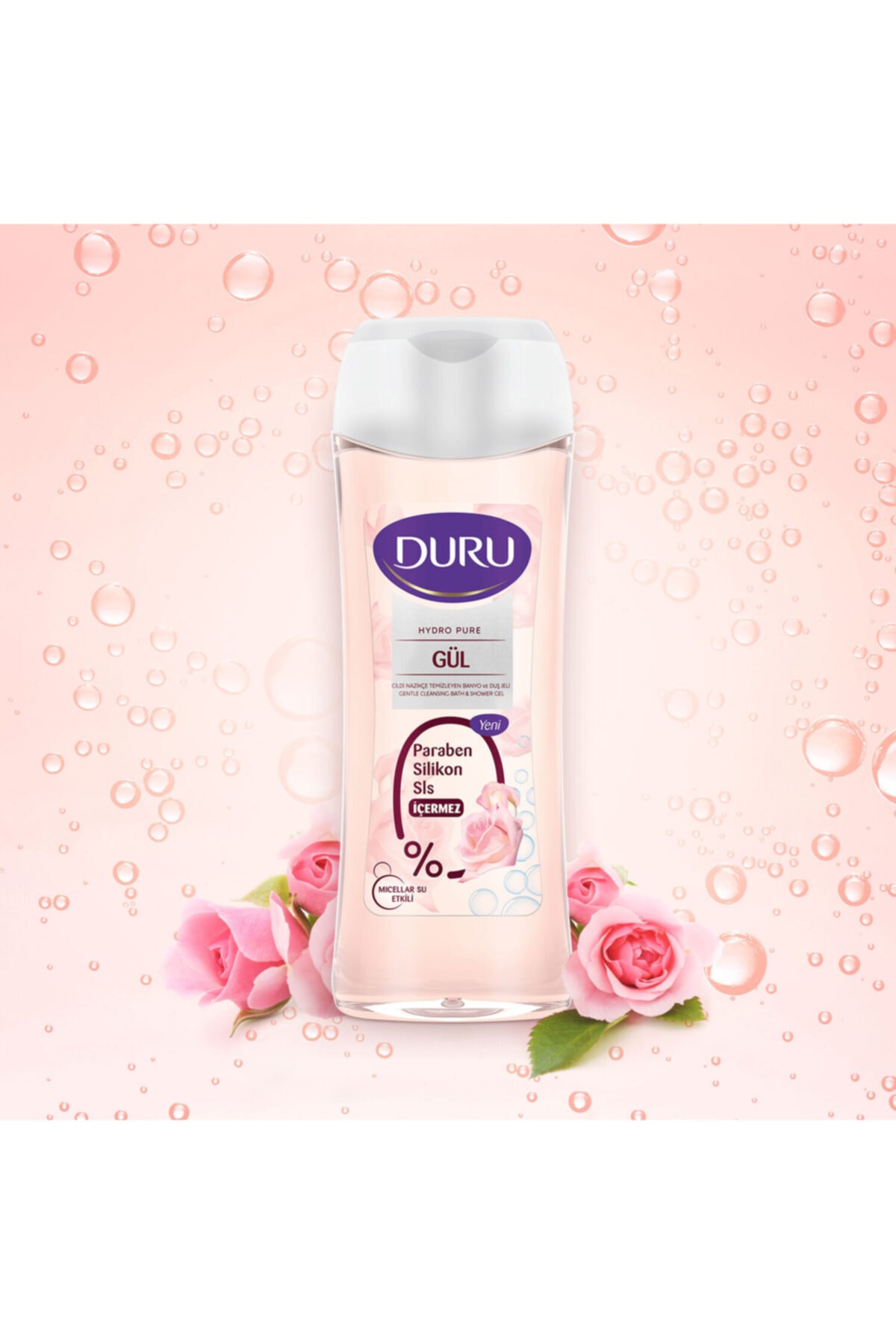 MİCELLAR GÜL DUŞ JELİ 450ML-