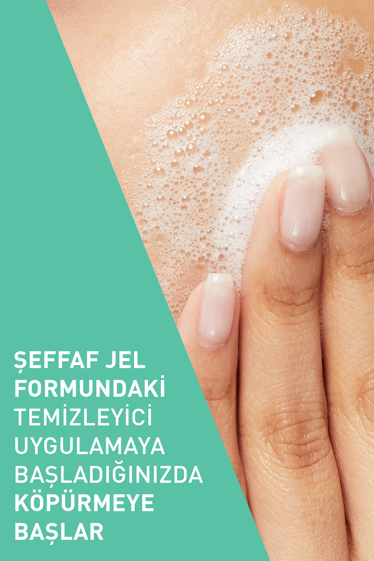 KÖPÜREN TEMİZLEYİCİ İÇERİKLİ YAĞLI CİLTLER  236ML-