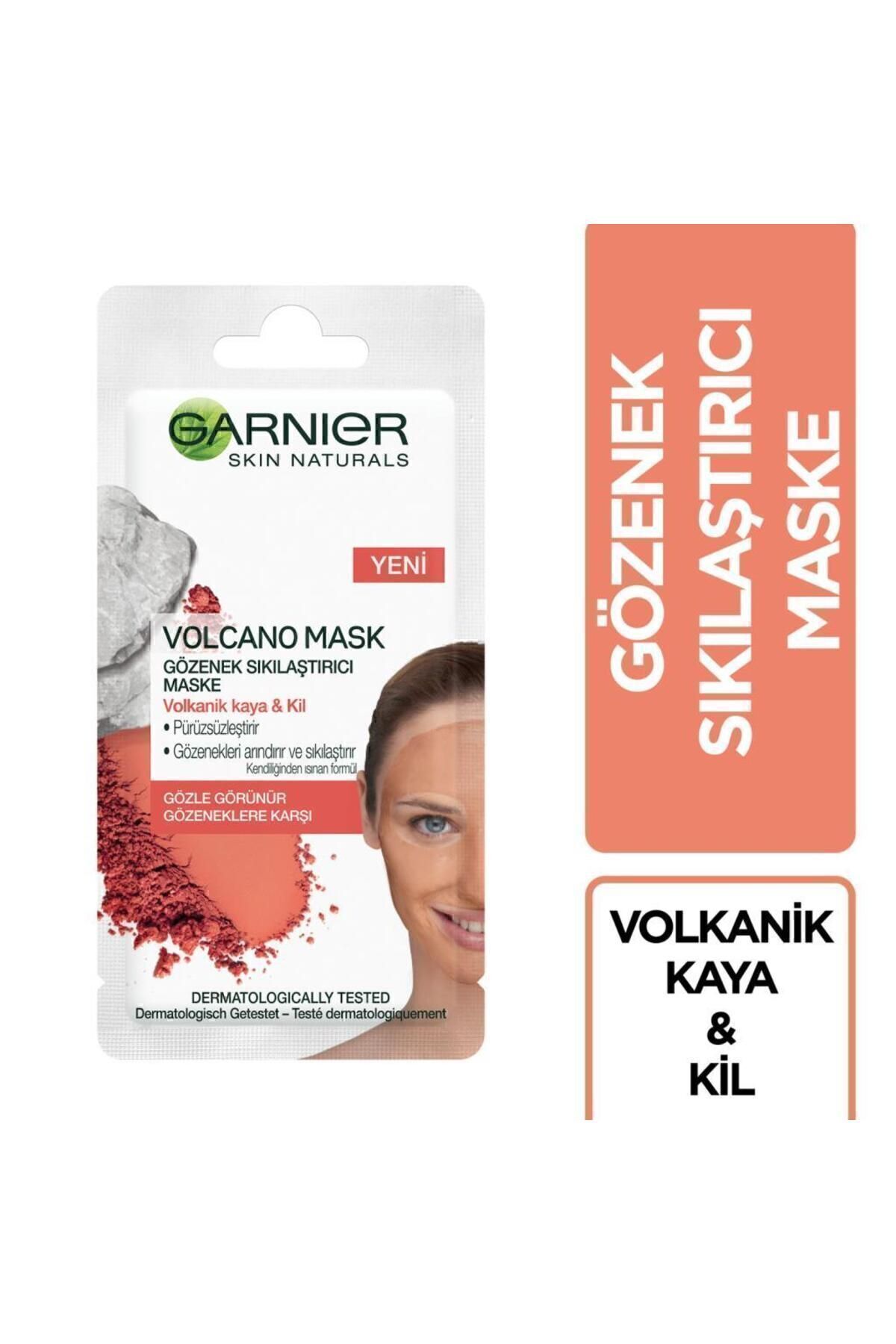 GARNİER SKINACTIVE VOLCANO MASK 3 LÜ 8 ML-