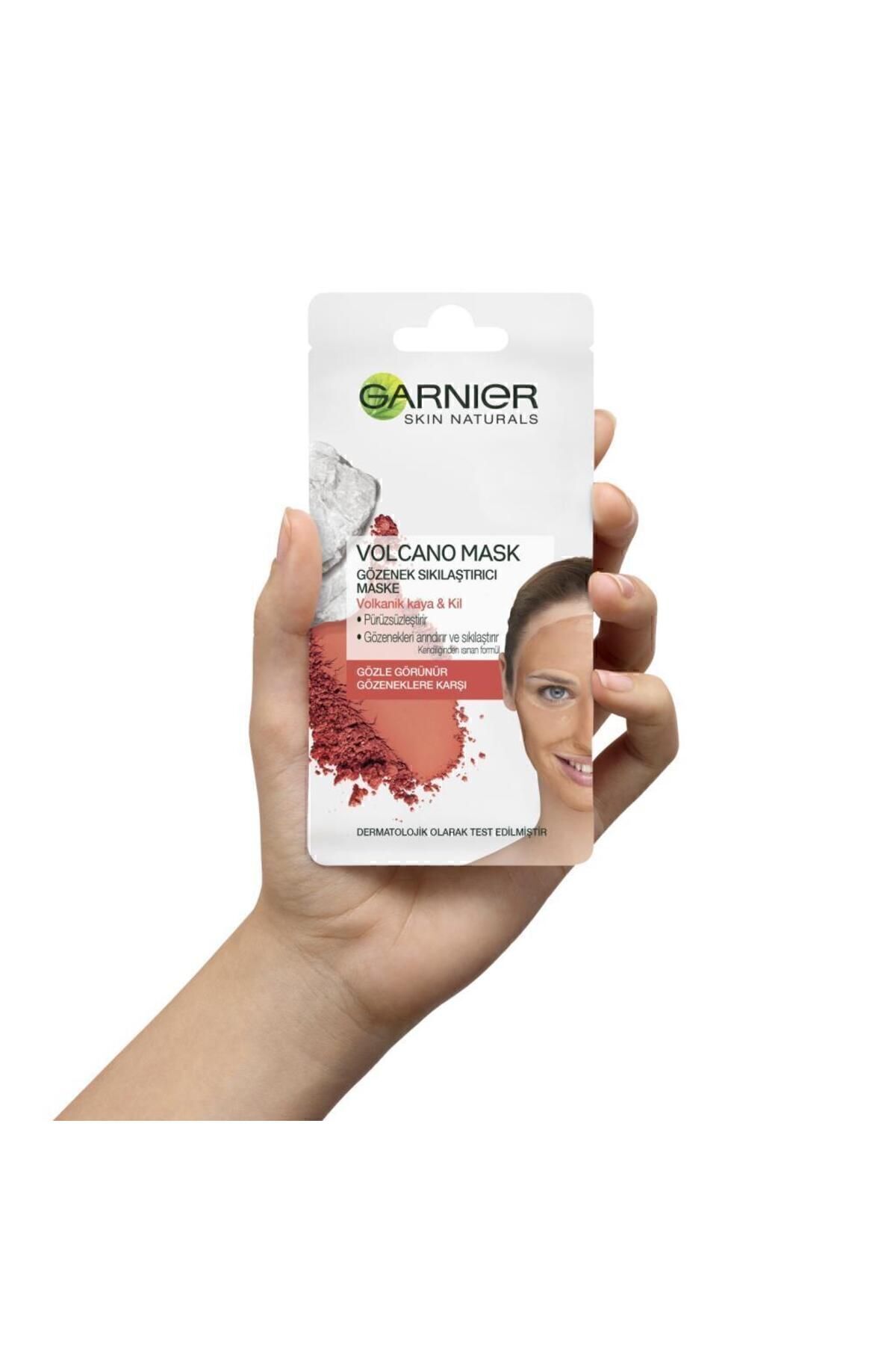 GARNİER SKINACTIVE VOLCANO MASK 3 LÜ 8 ML-