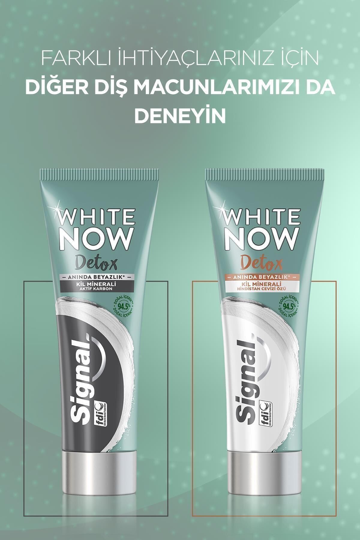 SİGNAL WHİTE NOW DETOX CHARCOAL AKTİF KÖMÜR DİŞ MA-