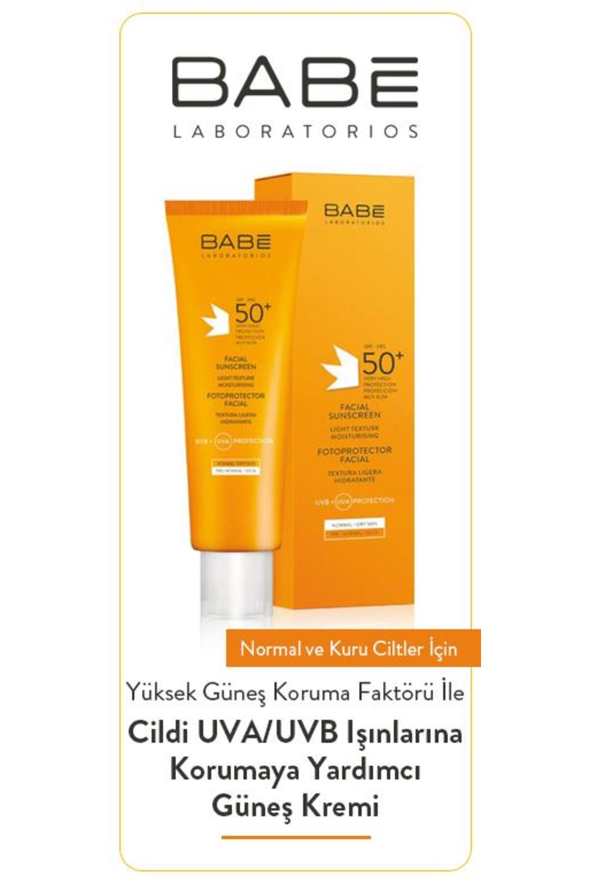 BABE SPF 50+ YÜZ IÇİN GÜNEŞ KORUYUCU KREM 50 ML-