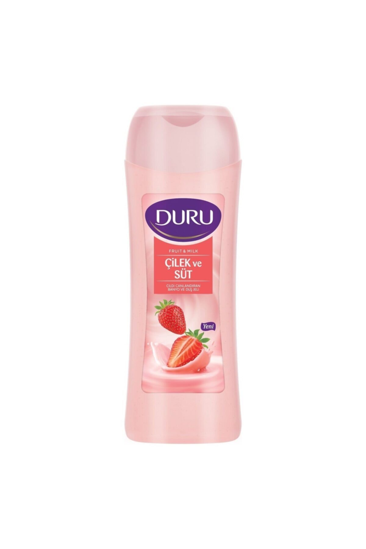 DURU DUŞ JELİ FRUİT&MİLK ÇİLEK VE SÜT 450ML-