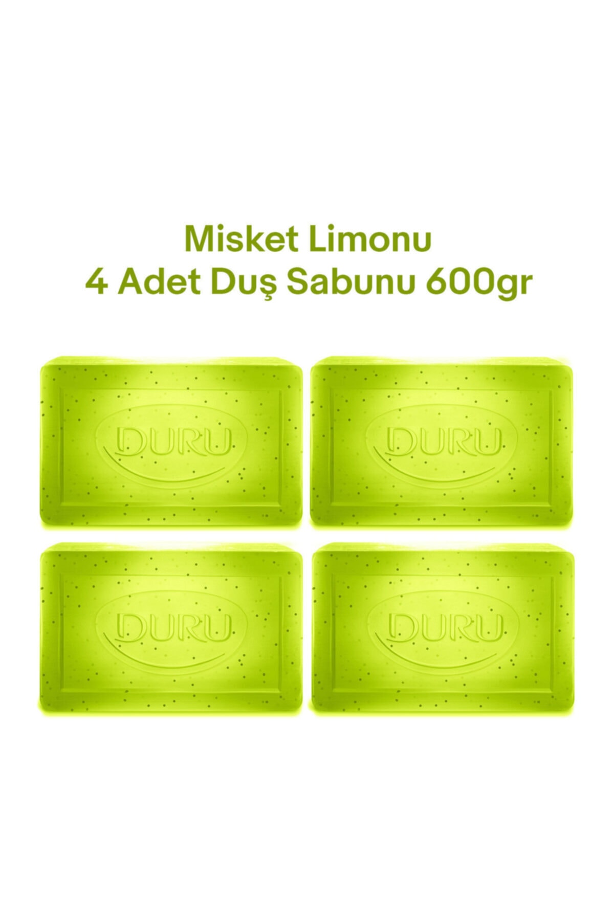 DURU FRESH SENSATİONS MİSKET LİMONU 4LÜ DUŞ SABUN-
