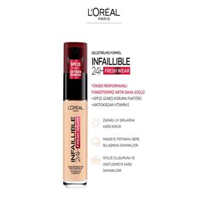 INFAİLLİBLE 24H FRESH WEAR FONDÖTEN NO: 125NATURAL-