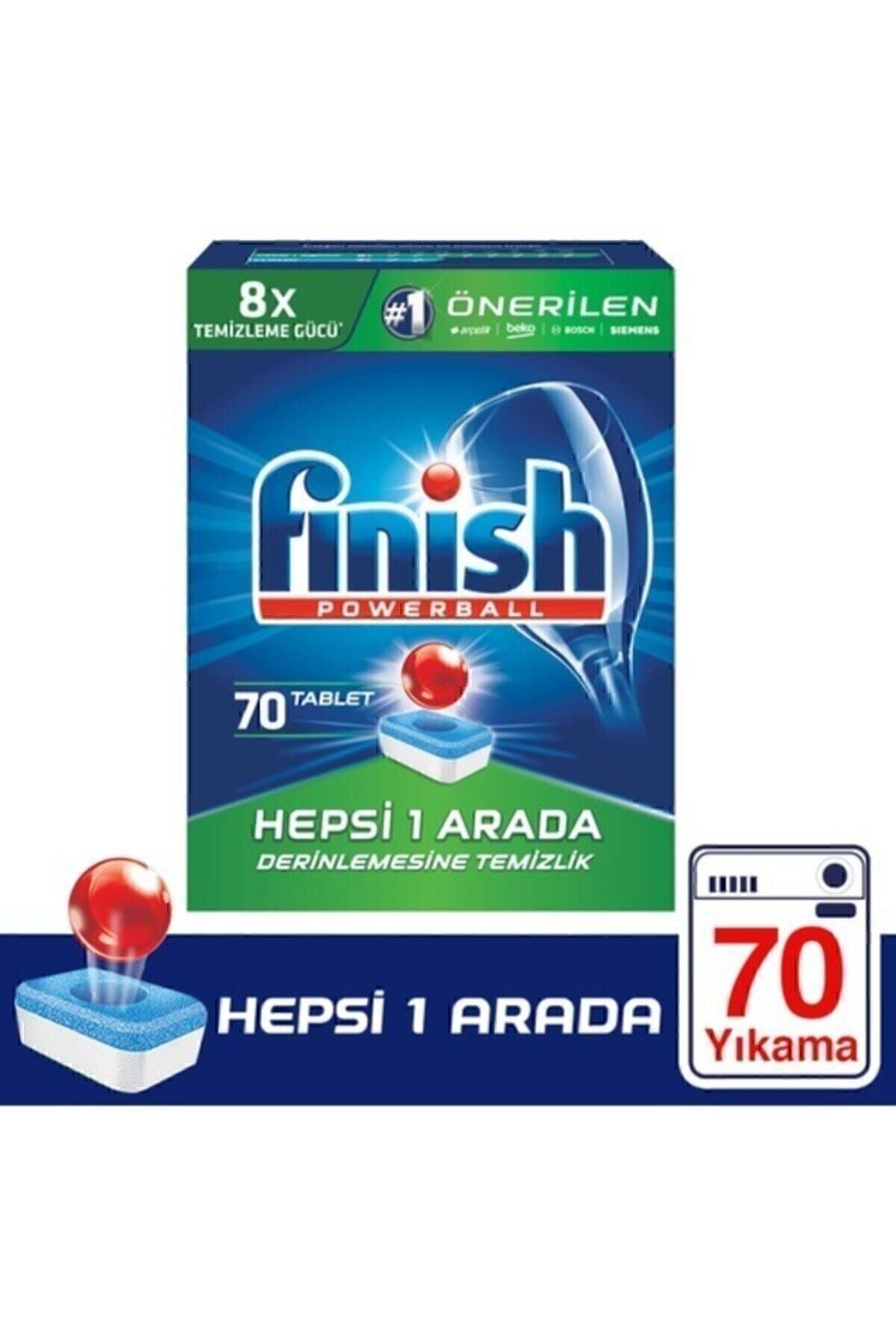 FİNİSH BULAŞIK MAKİNESİ DETERJAN 70 TABLET-