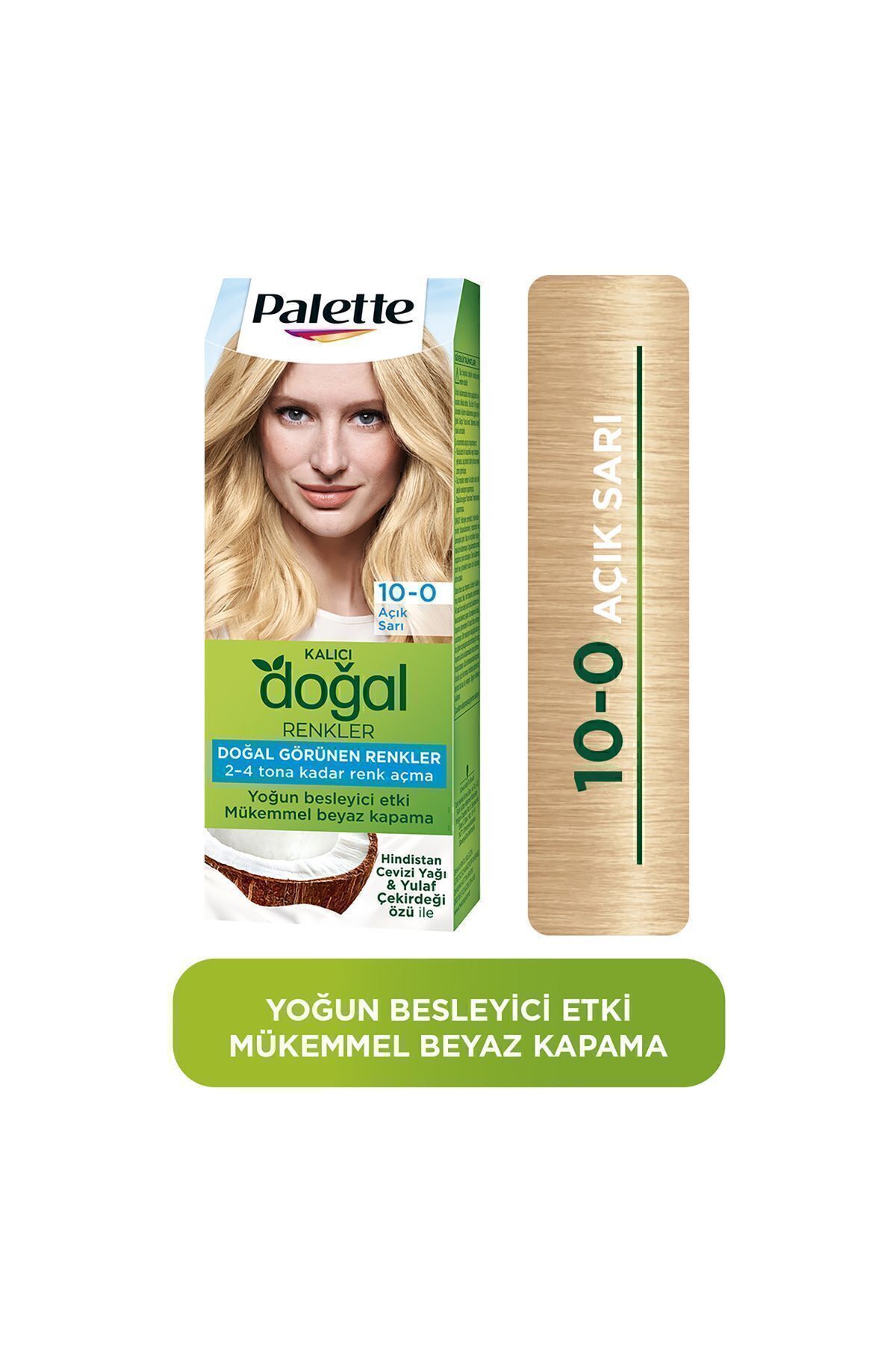 PALETTE KALICI DOĞAL RENKLER 10-0 AÇIK SARI-