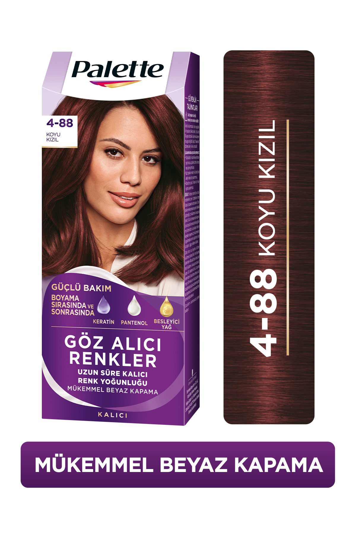 PALETTE GÖZ ALICI RENKLER 4 - 88 KOYU KIZIL-