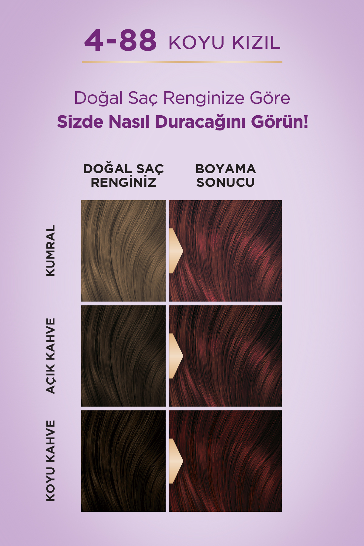 PALETTE GÖZ ALICI RENKLER 4 - 88 KOYU KIZIL-