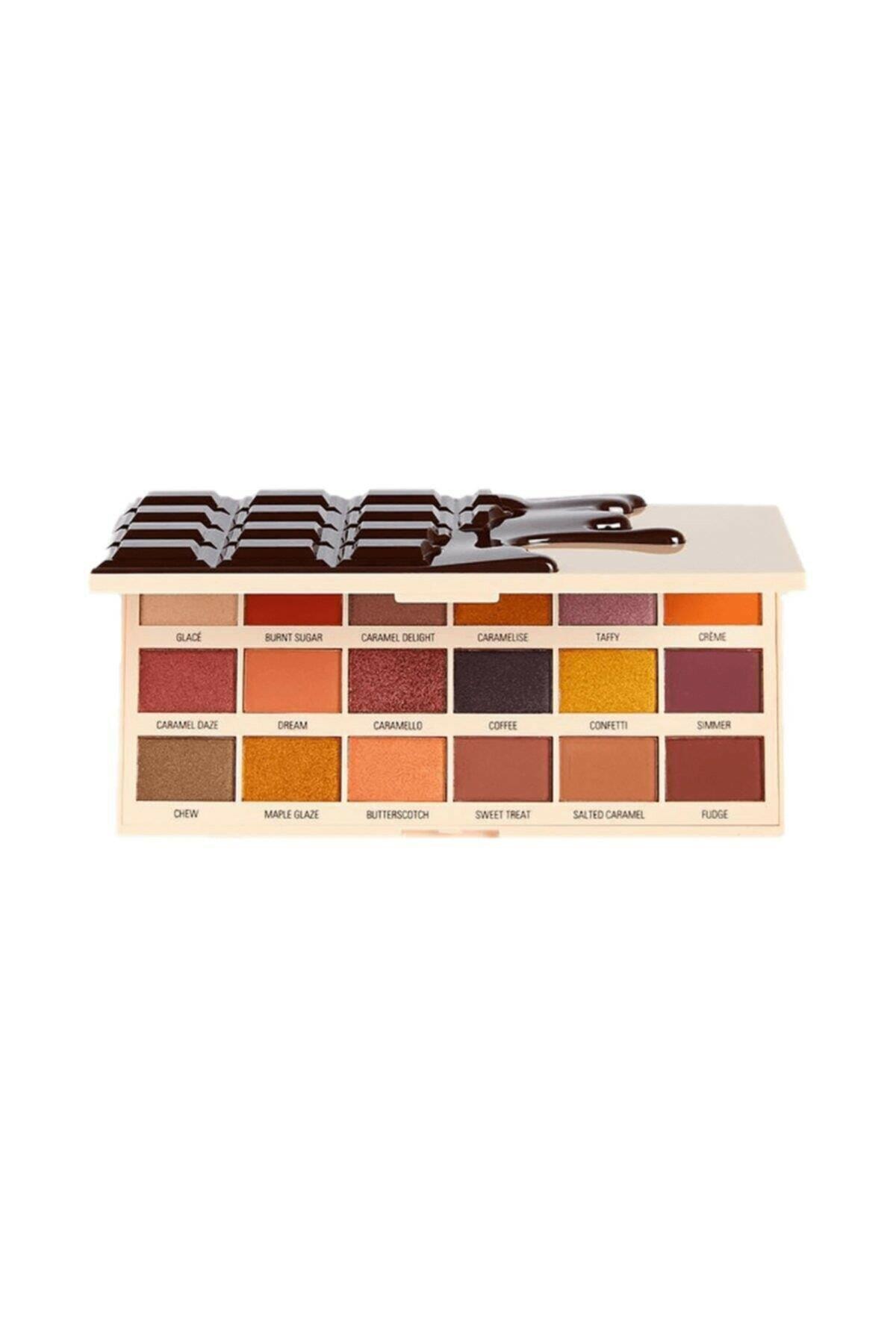 I HEART  CHOCOLATE FAR PALETİ CARAMEL NUDES-