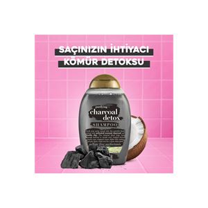 OGX  CHARCOAL DETOX SÜLFATSIZ ŞAMPUAN 385 ML-