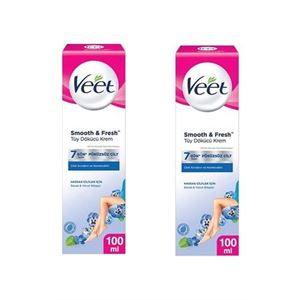 VEET TÜY DÖKÜCÜ KREM 100 ML HASSAS CİLTLER (2 Lİ)-