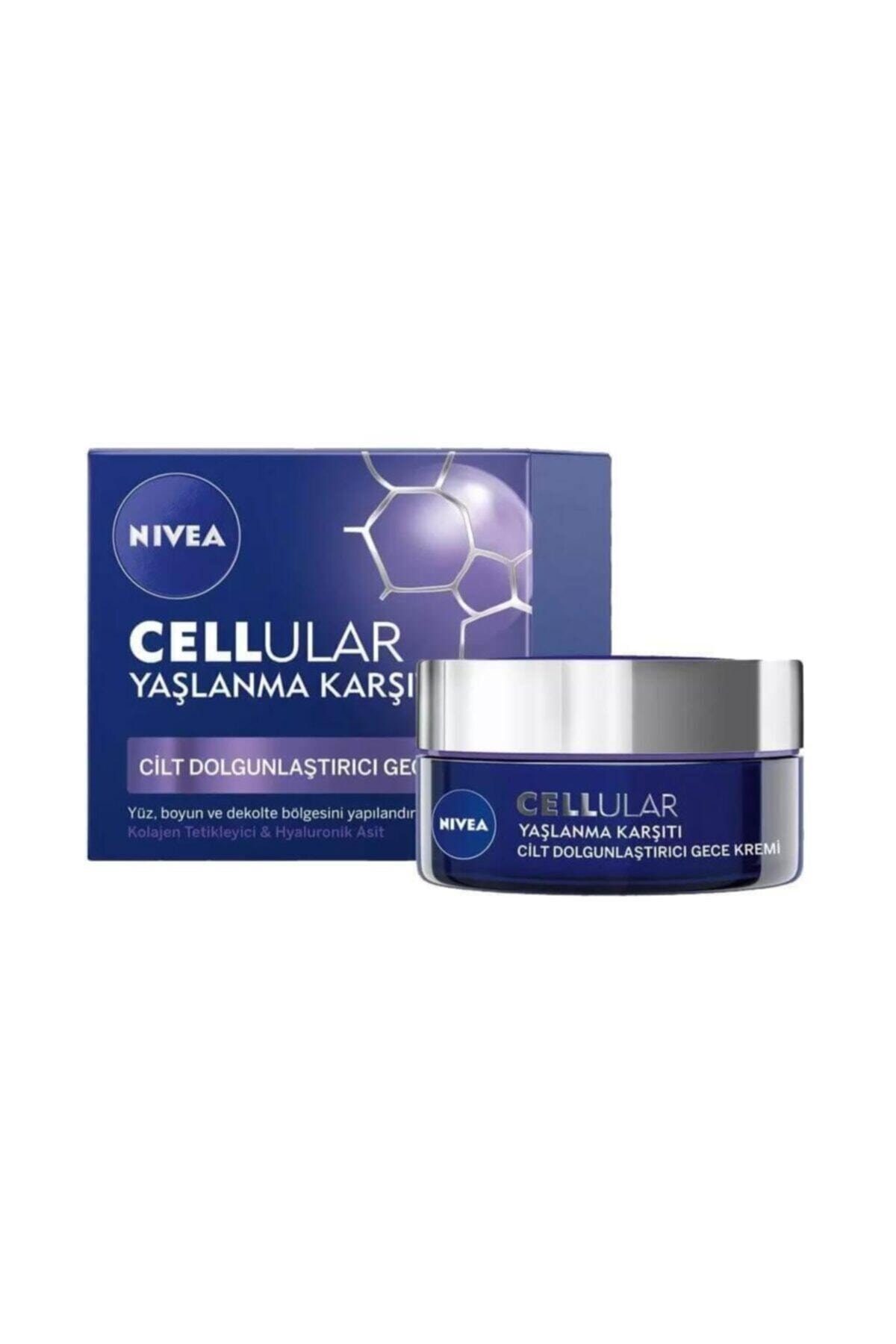NİVEA CELLULAR FİLLER DOLGUNLAŞTRCI GECE KREMİ50ML-