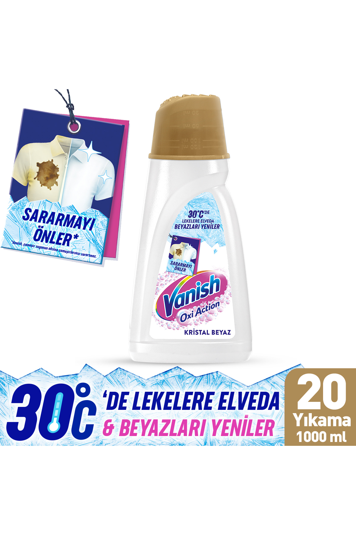 VANİSH KOSLA GOLD ÇAMAŞIR LEKE ÇIKARCI SIVI 1000ML-