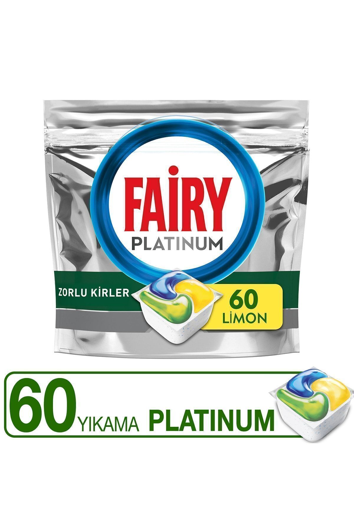 PLATİNUM 60 YIKAMA BULAŞIK MAKİNESİ DETERJANI-