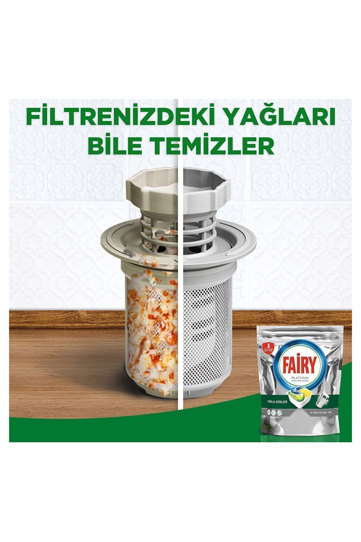 PLATİNUM 60 YIKAMA BULAŞIK MAKİNESİ DETERJANI-