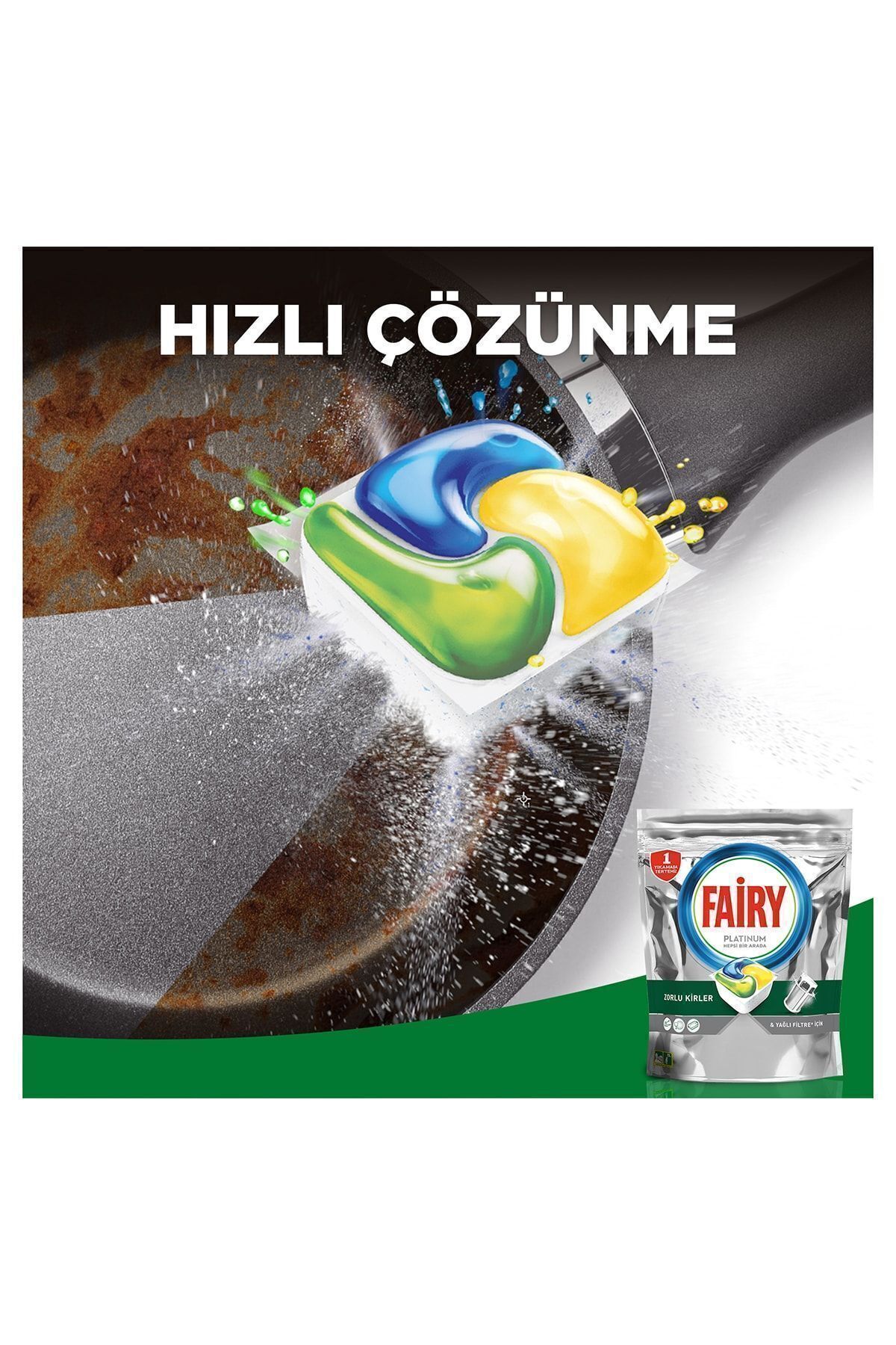 PLATİNUM 60 YIKAMA BULAŞIK MAKİNESİ DETERJANI-